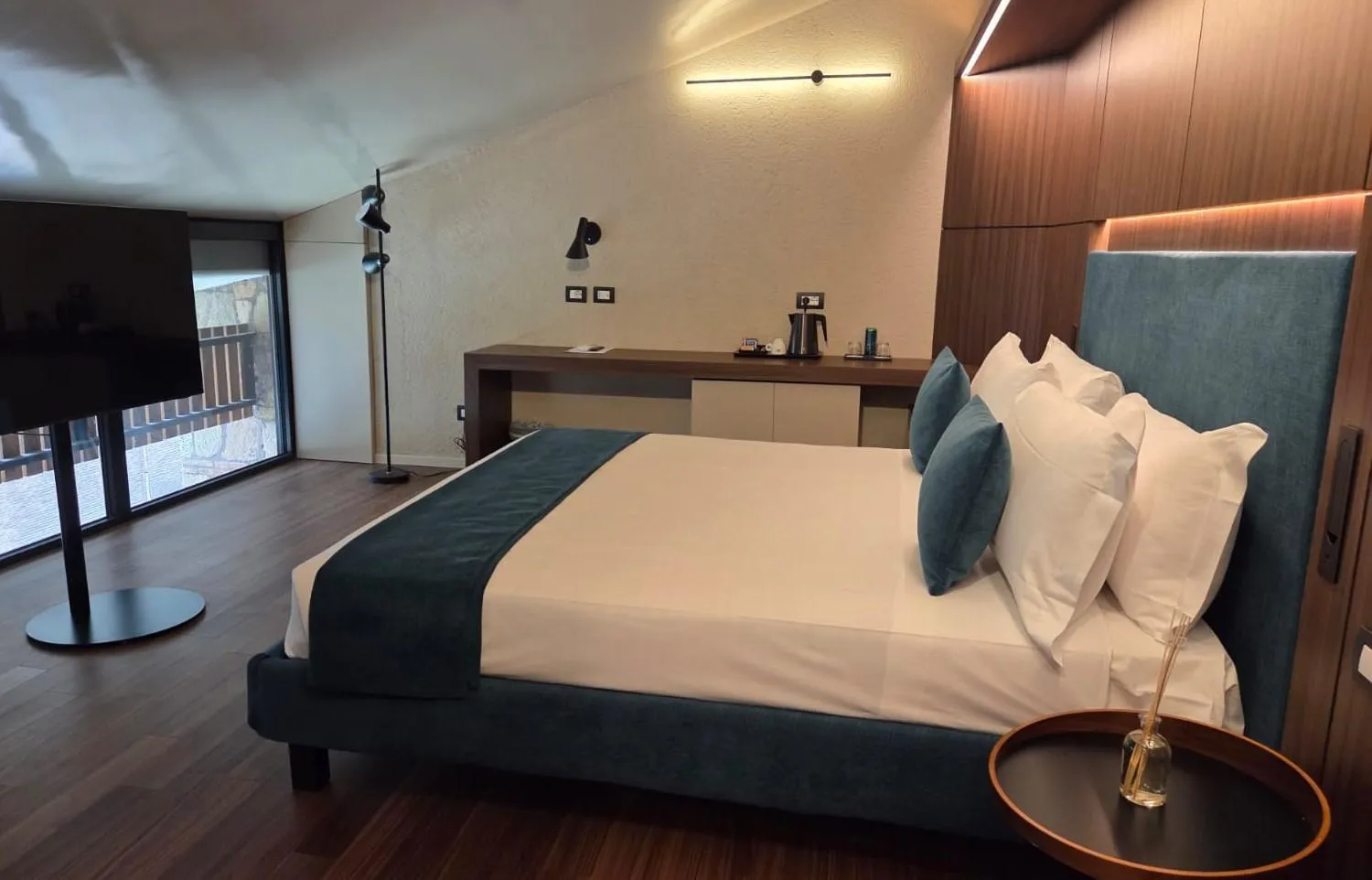 Bed in Fauno Urban Resort
