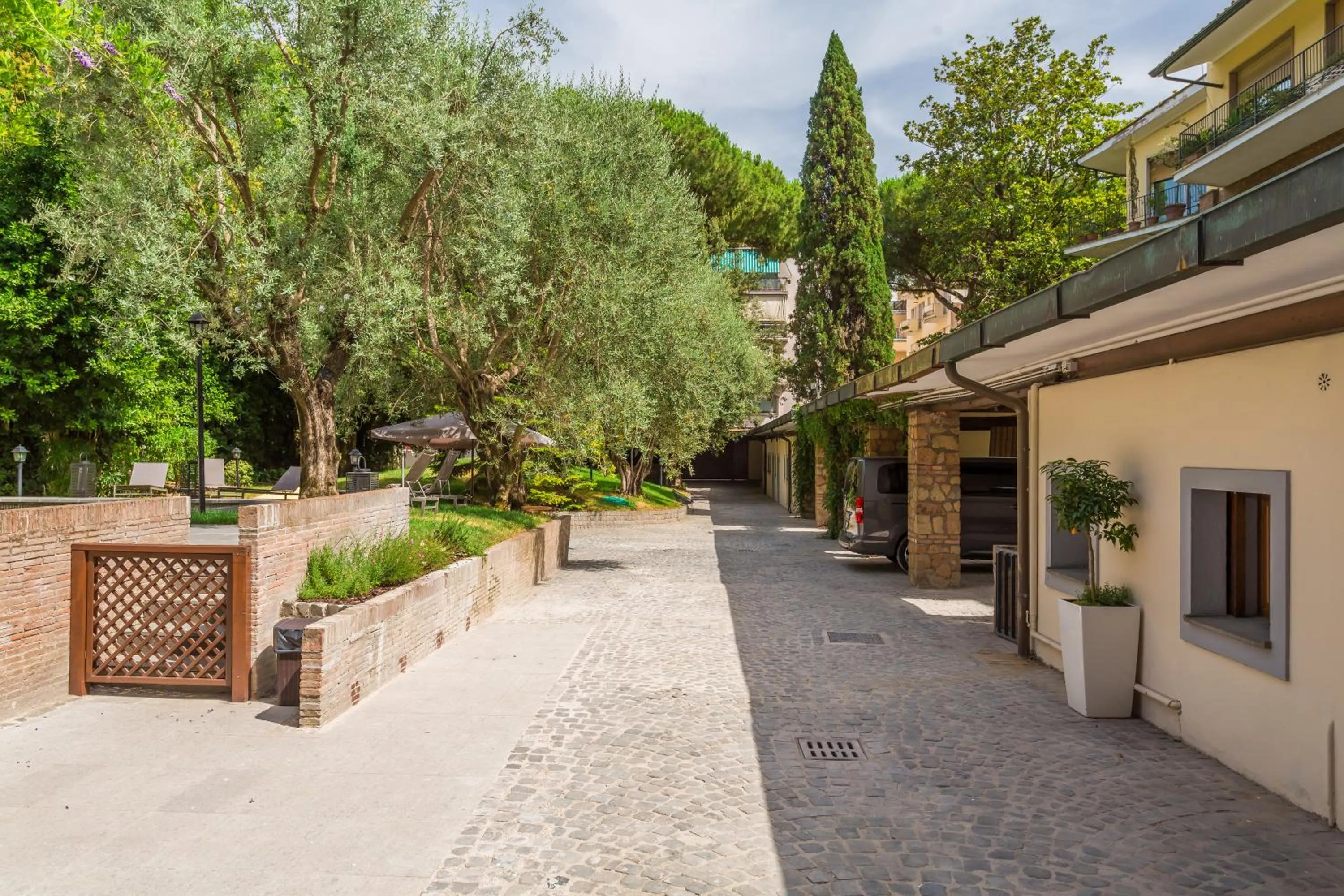 Patio in Fauno Urban Resort