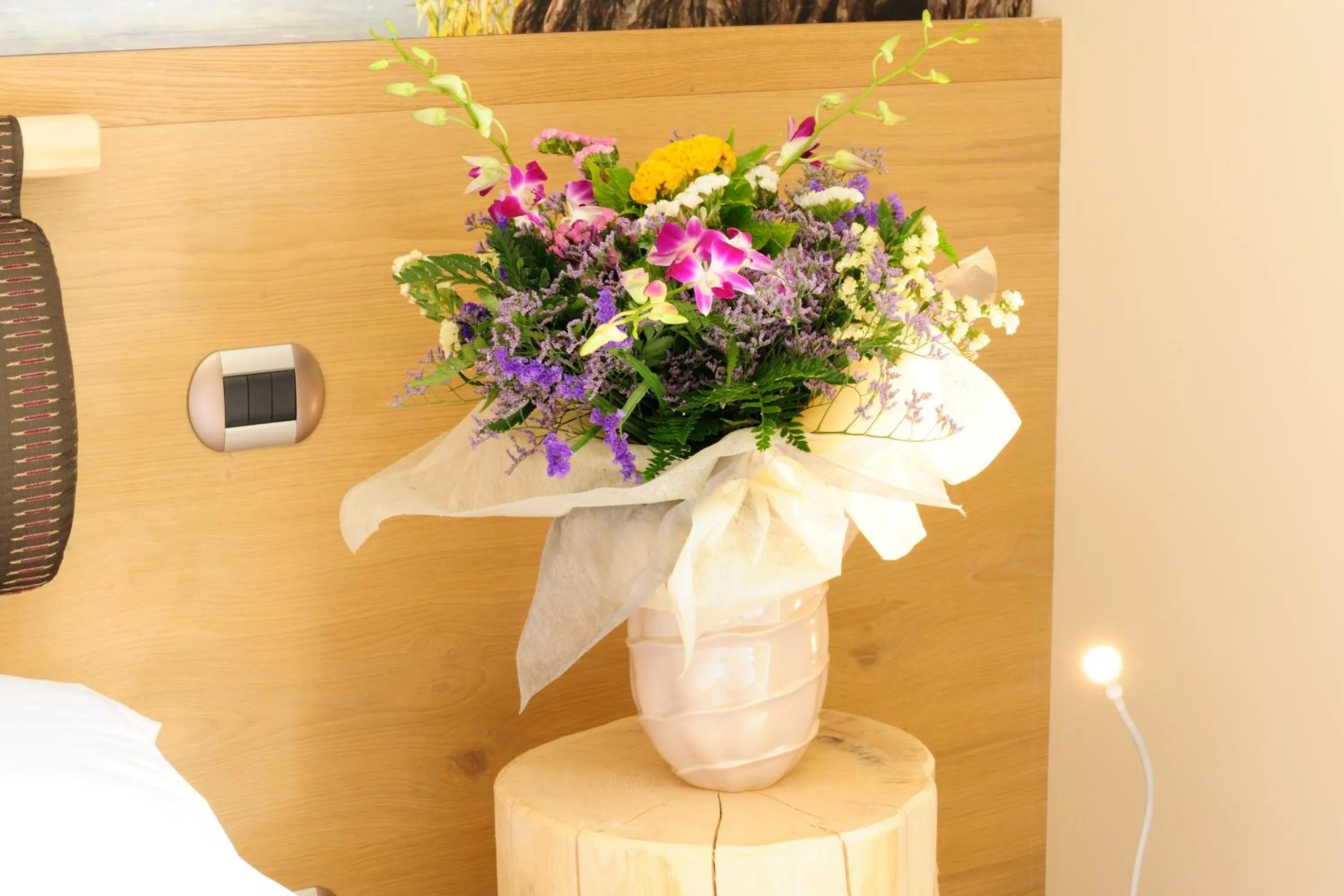 Decorative detail in Eco Hotel Bonapace