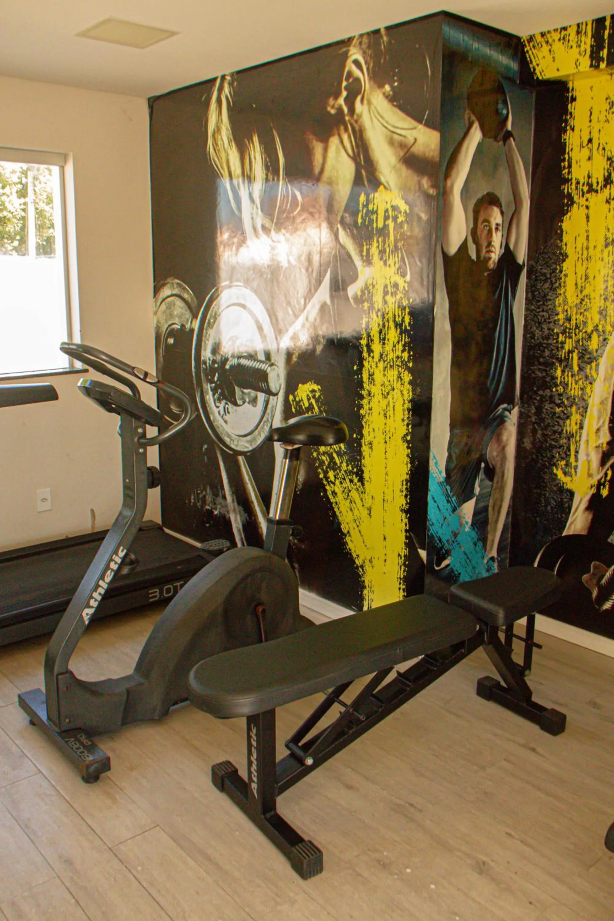 Fitness centre/facilities in Hotel Encantos de Itaperapuã