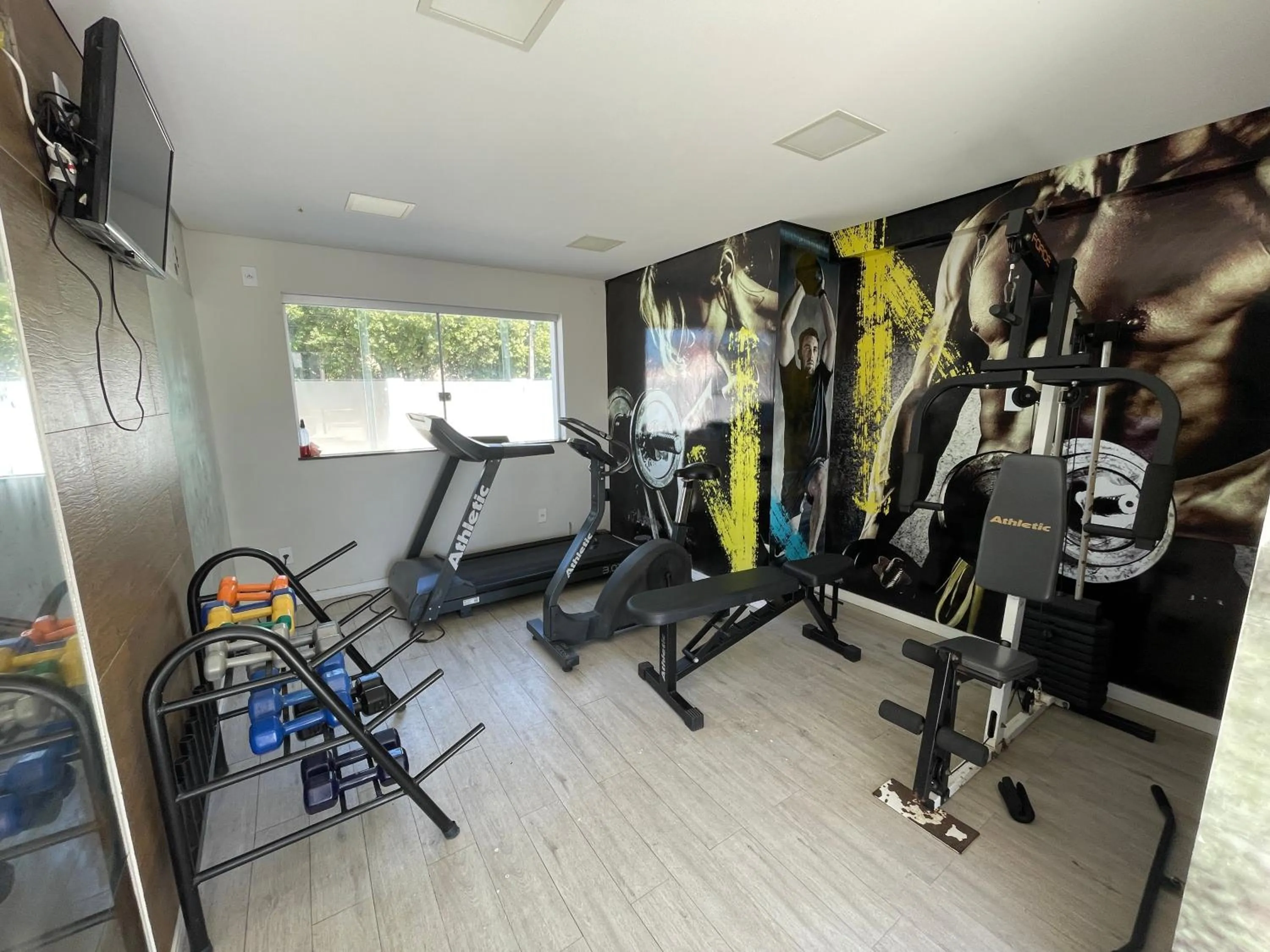 Fitness centre/facilities in Hotel Encantos de Itaperapuã