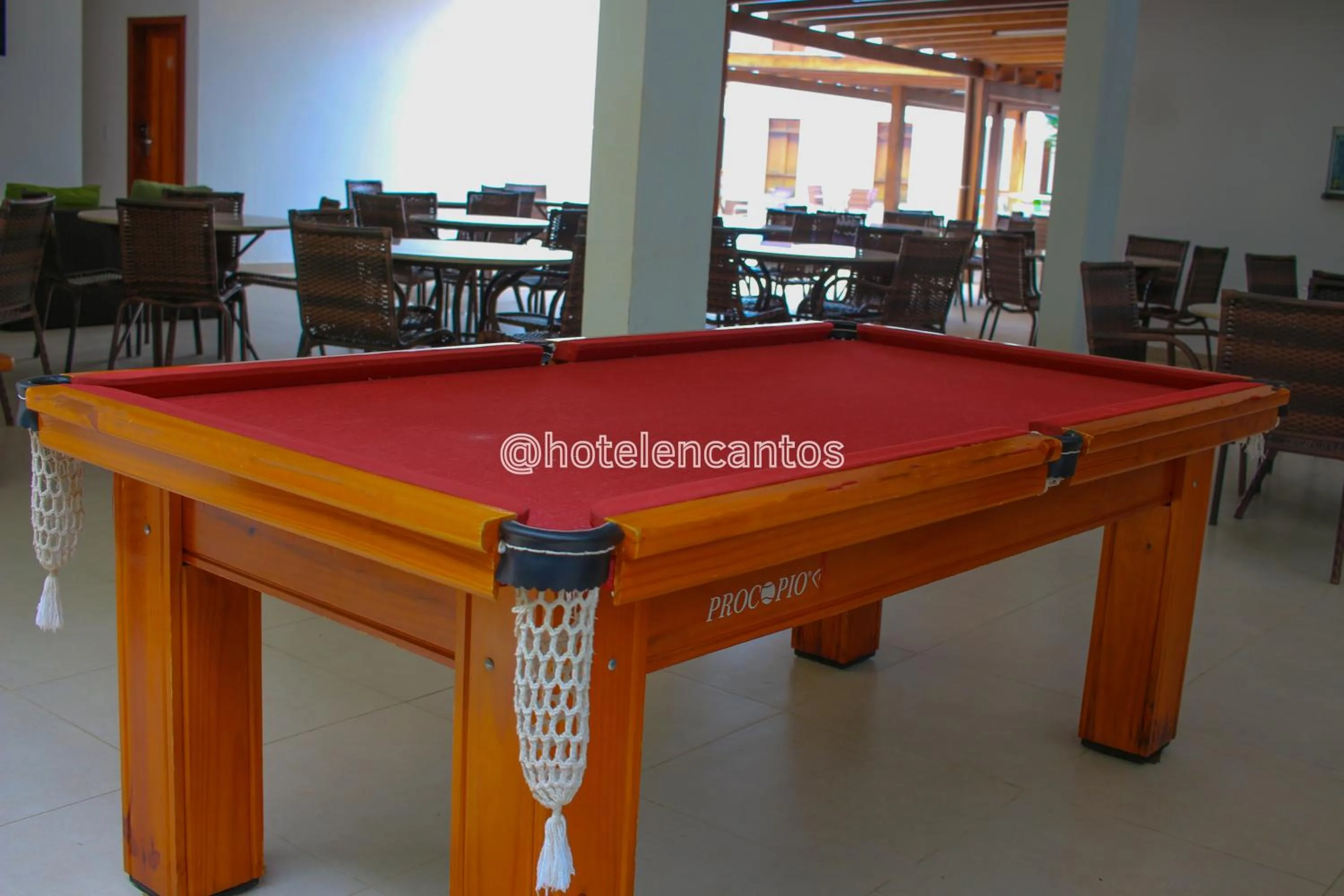 Game Room in Hotel Encantos de Itaperapuã