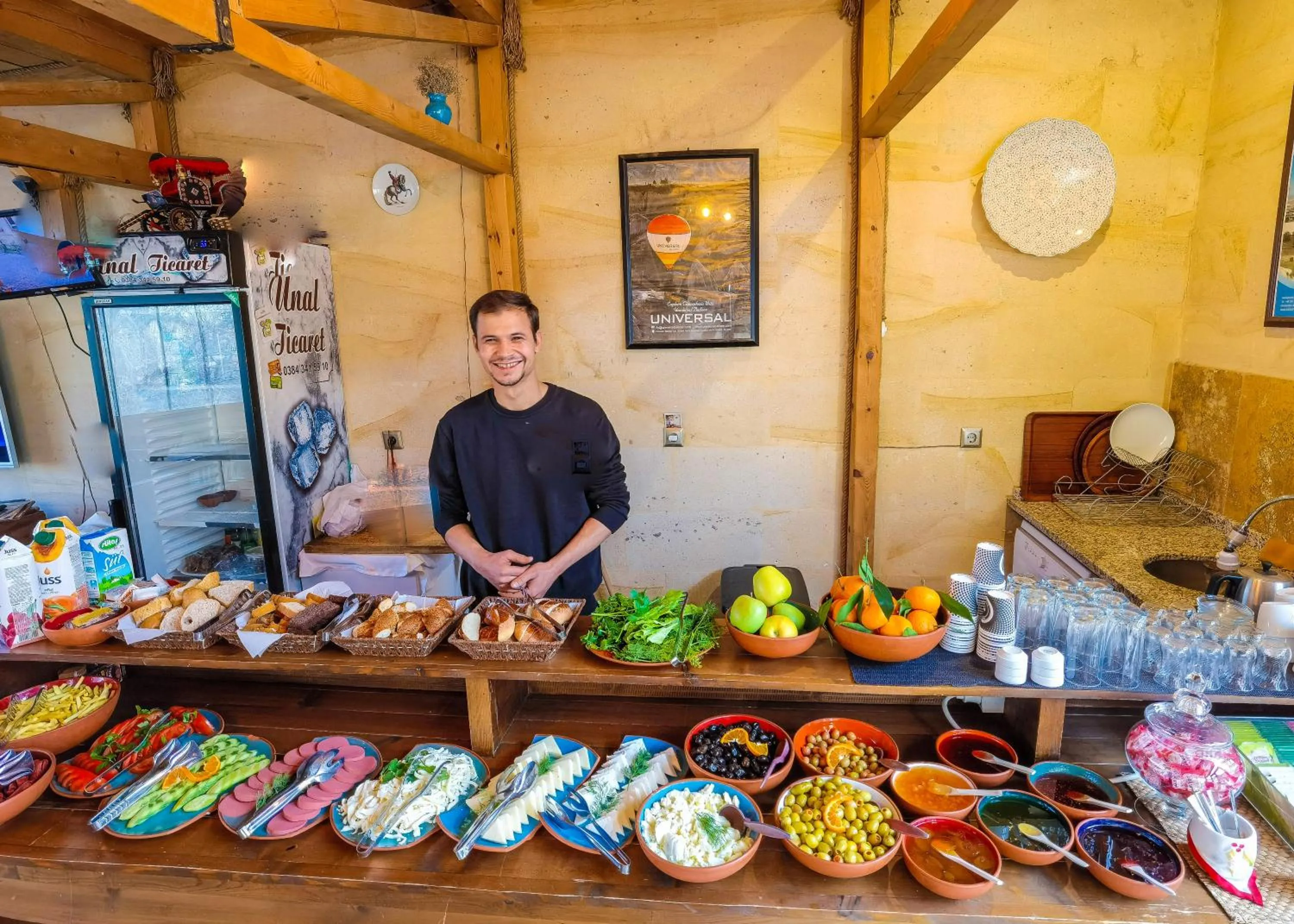 Staff in Larissa Cave Hotel