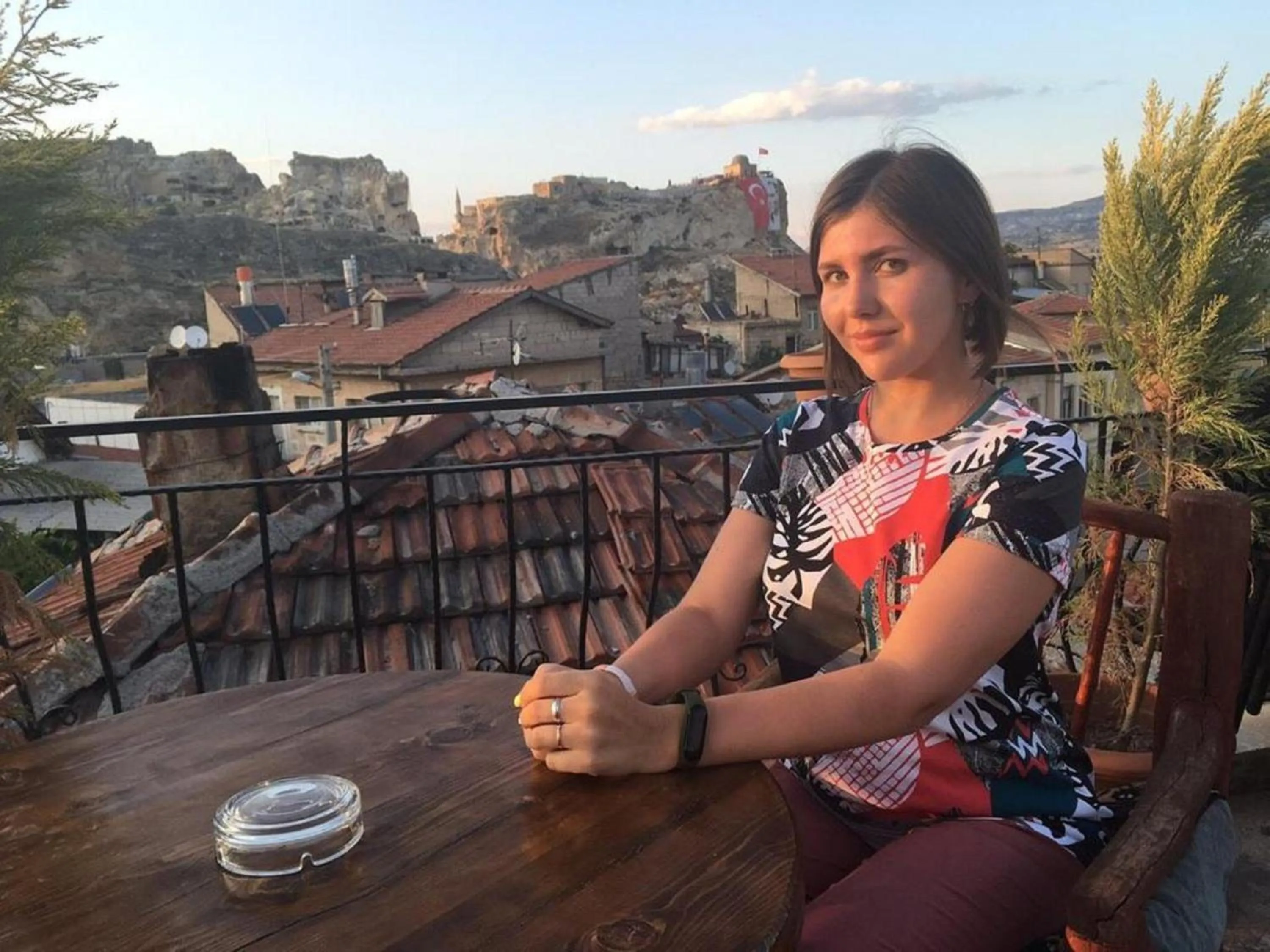 People in Larissa Cave Hotel