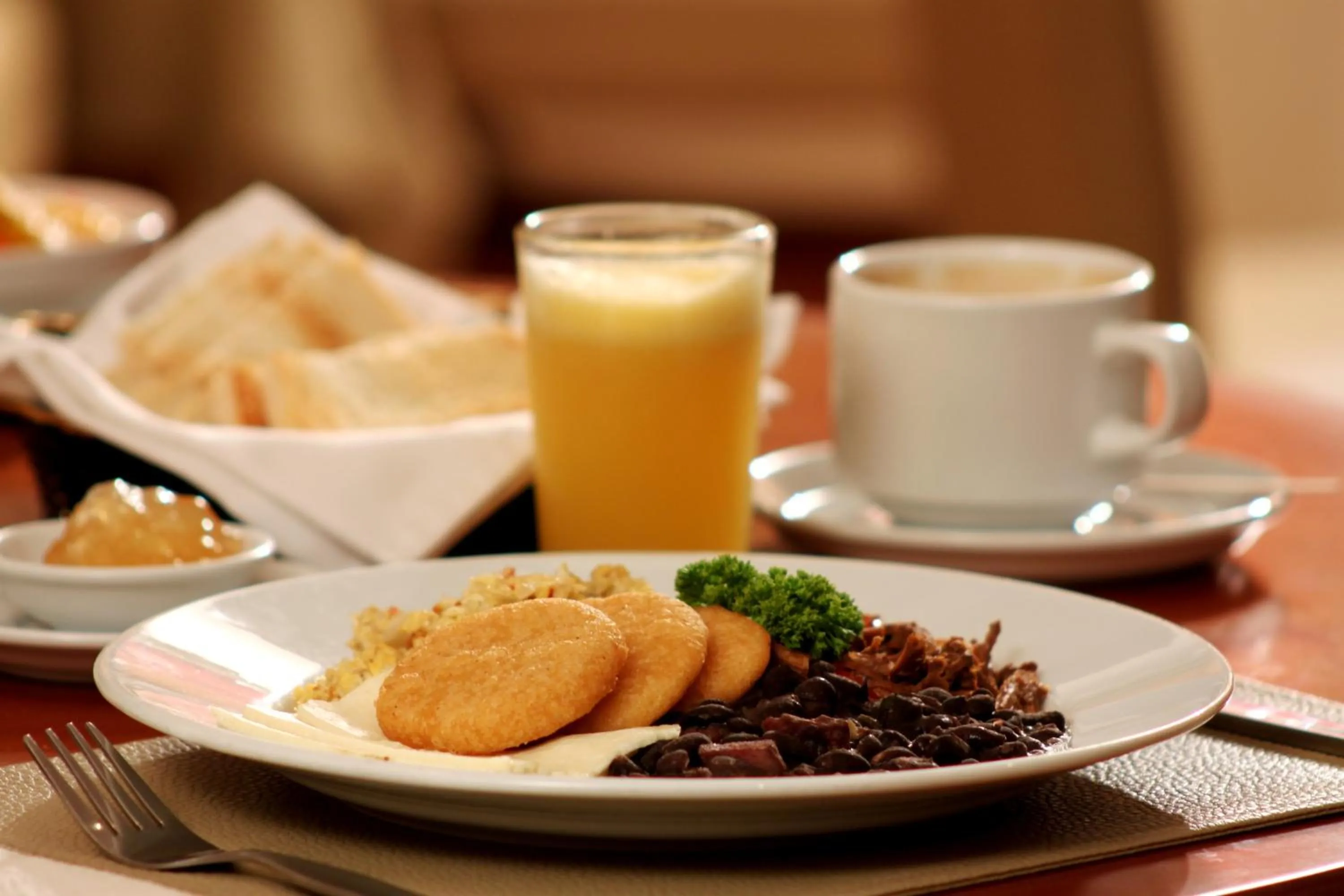 Food and drinks in Hotel CCT Caracas