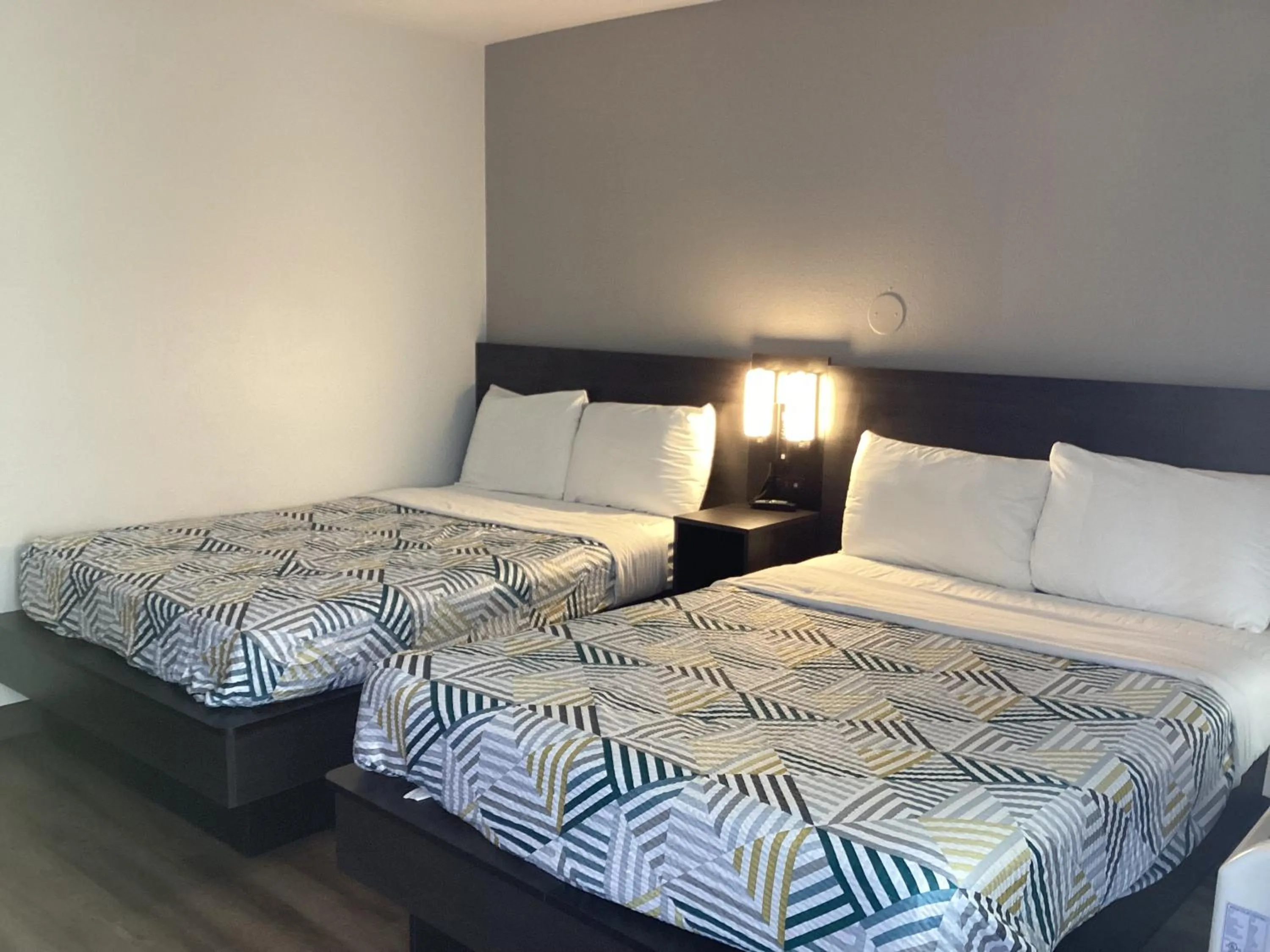 Bed in Motel 6-Reno, NV - Livestock Events Center