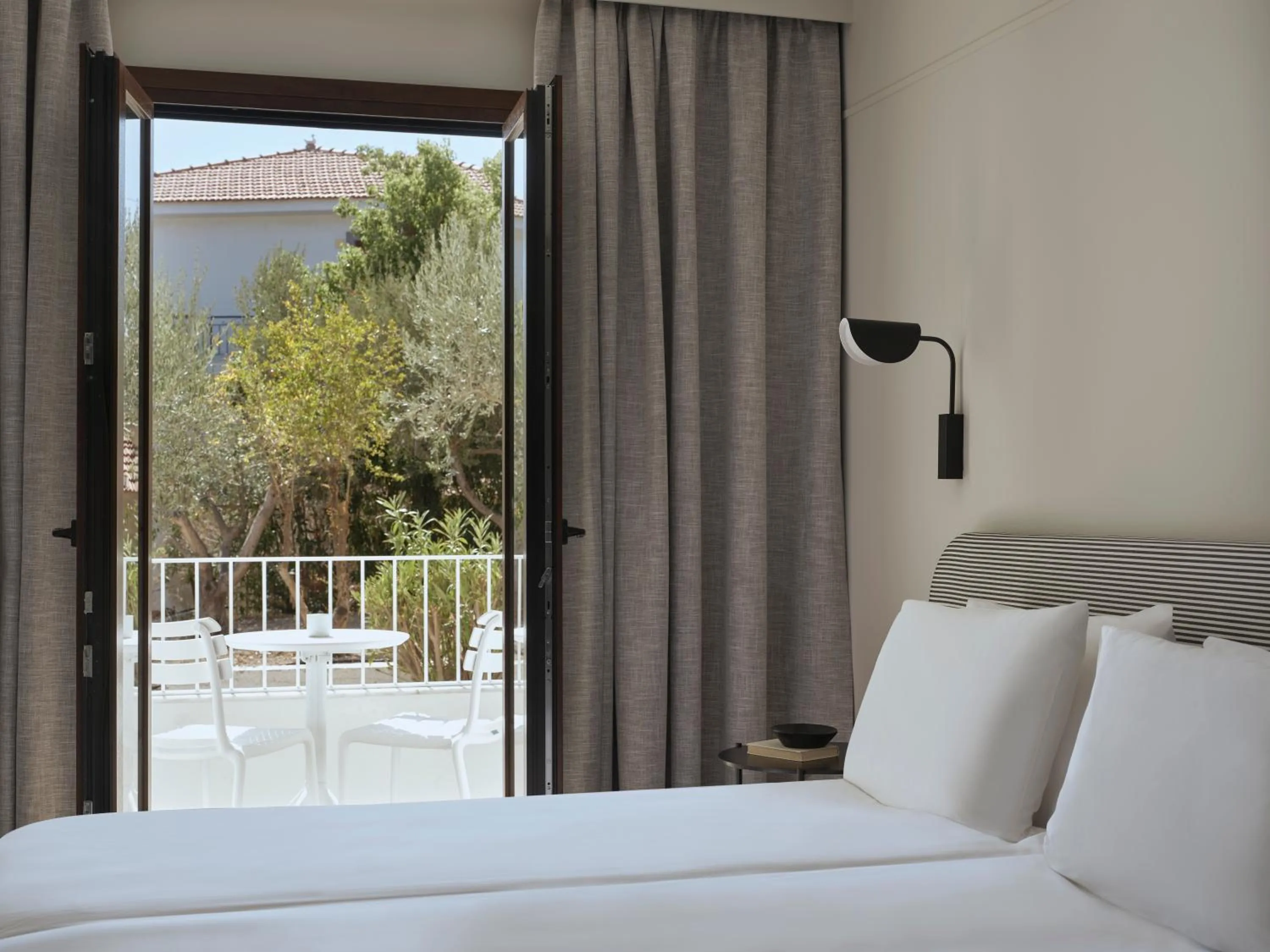 Bedroom, Bed in Doryssa Lithos Hotel