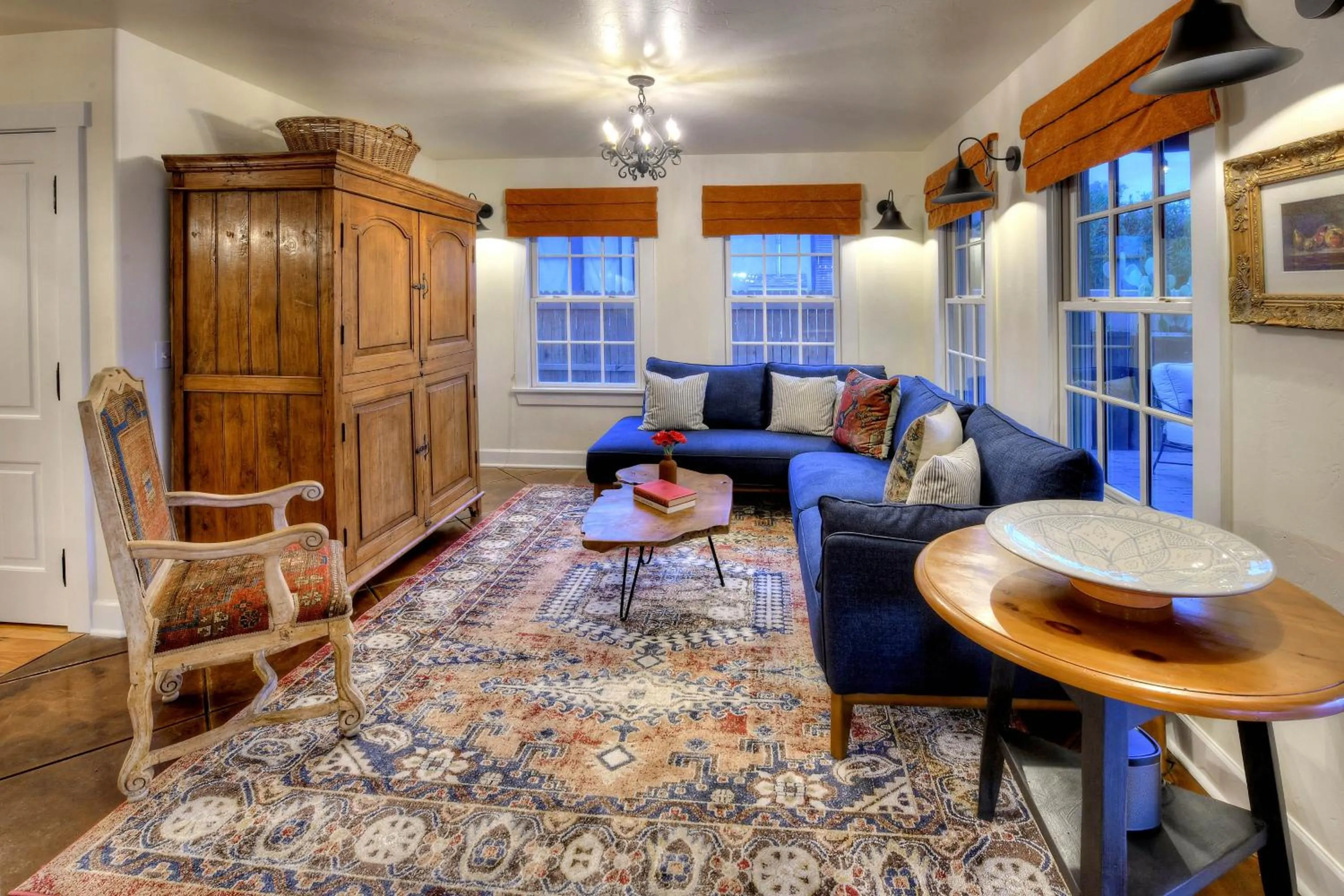 Seating area in Armory Park Inn