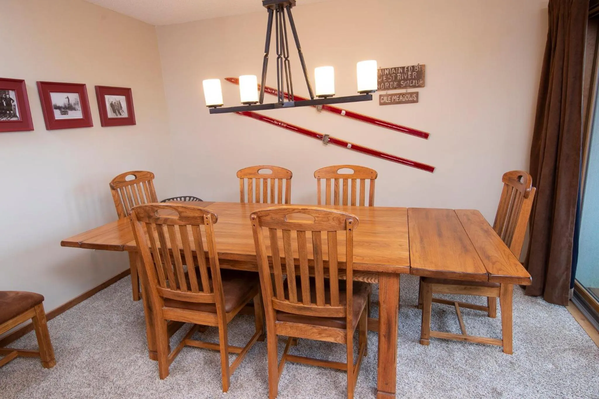 Dining area in Okemo Mountain Lodging by Vail Resorts