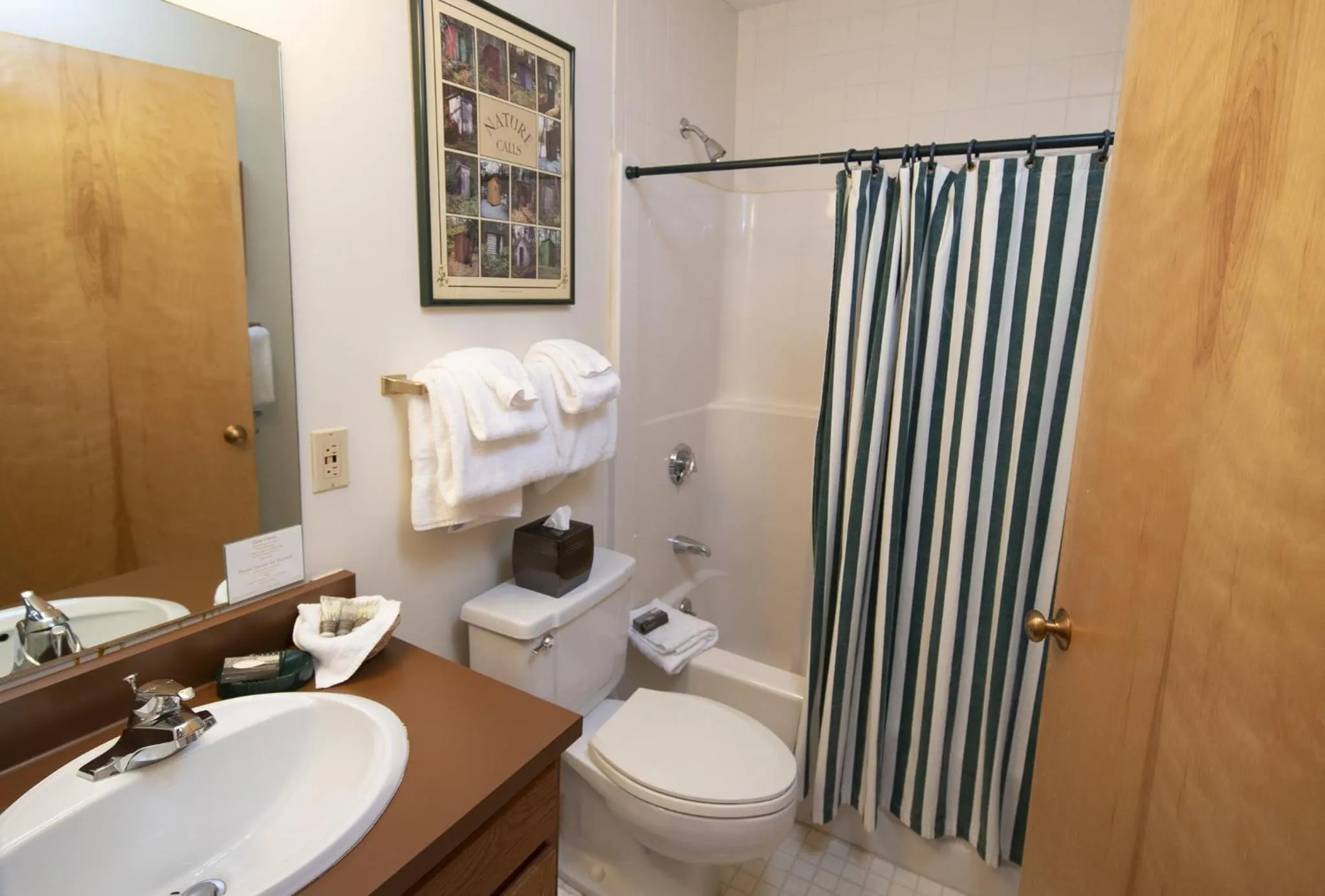 Bathroom in Okemo Mountain Lodging by Vail Resorts