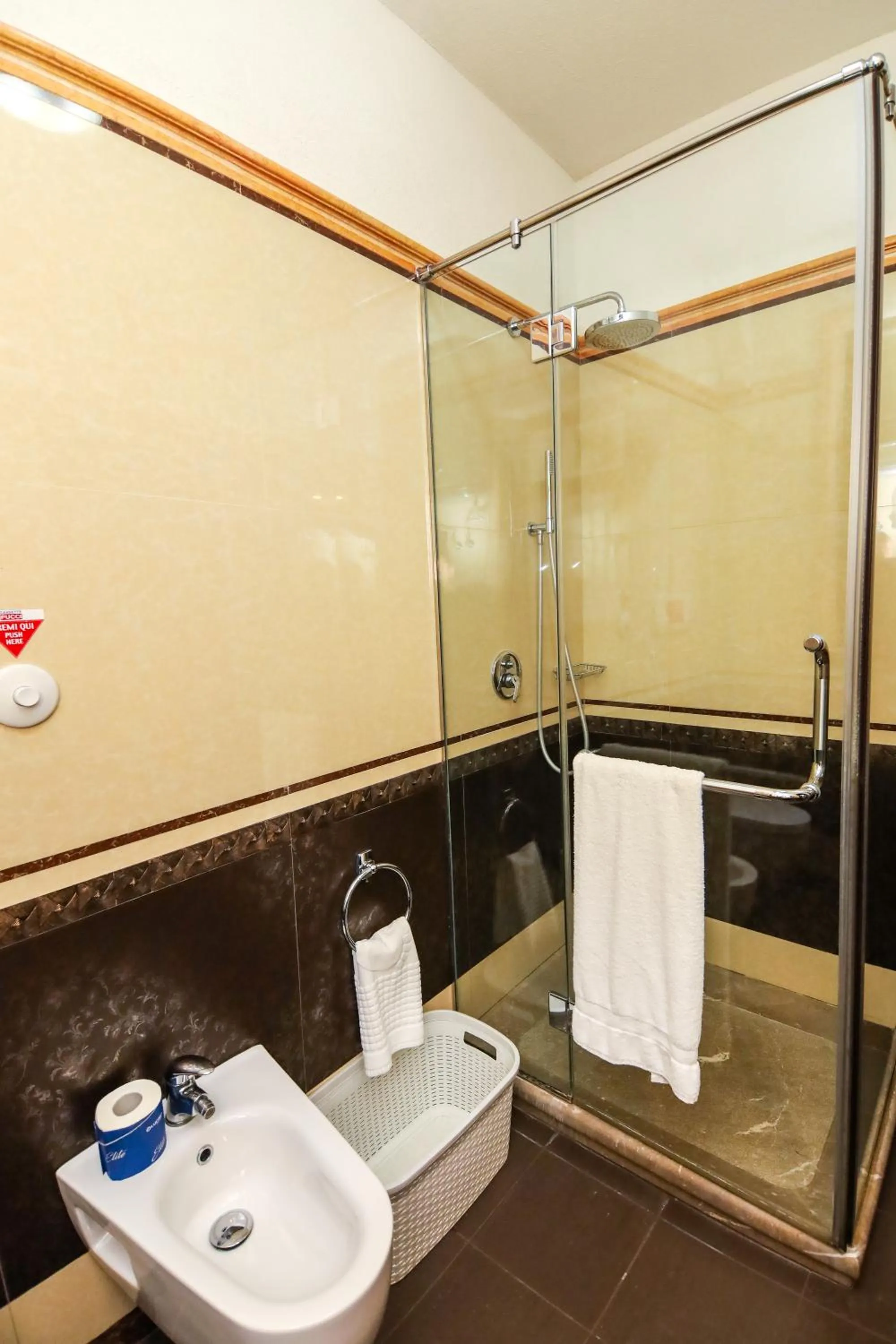 Shower in Brilant Antik Hotel