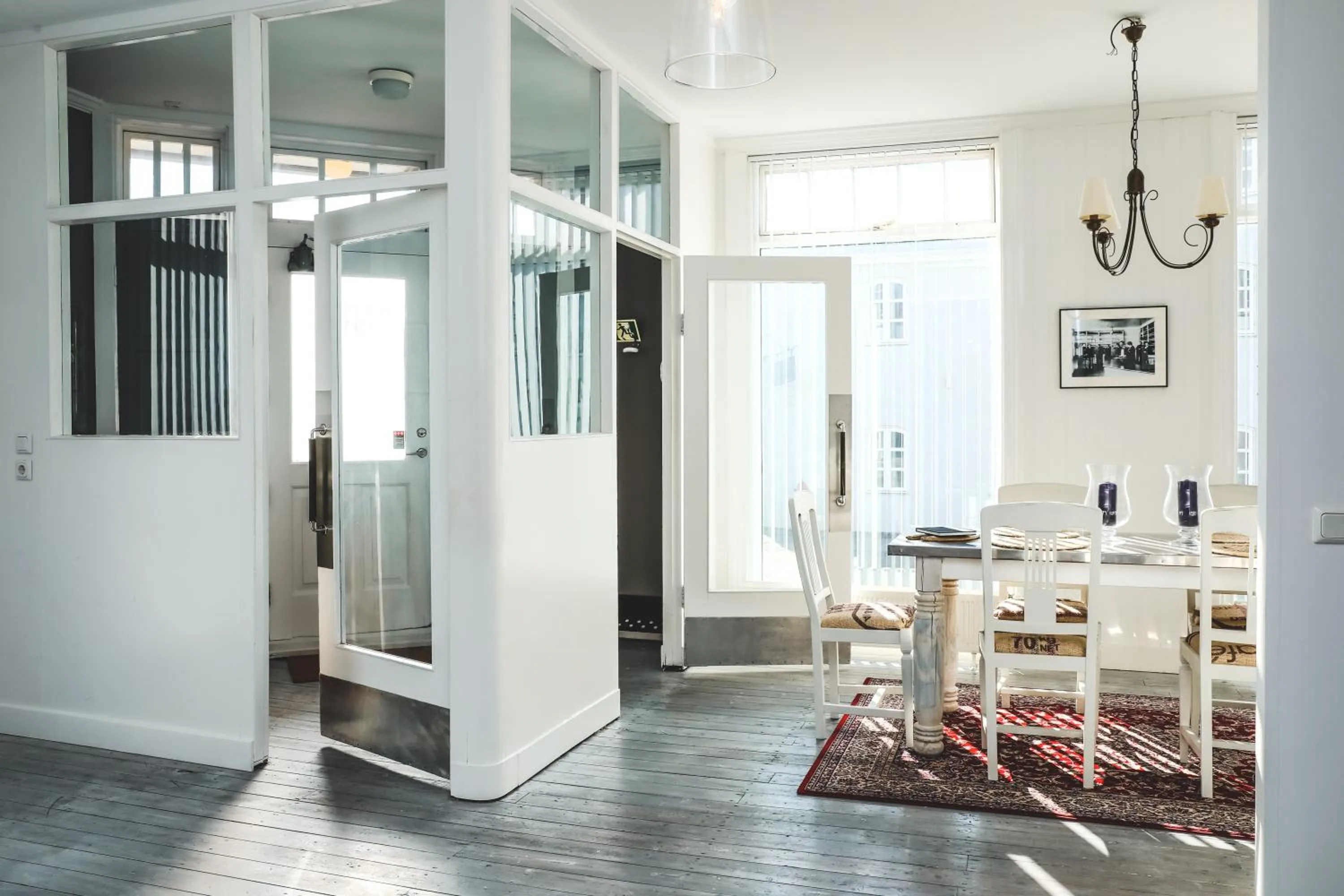 Dining area in Hoepfner and Tulinius Historical Houses