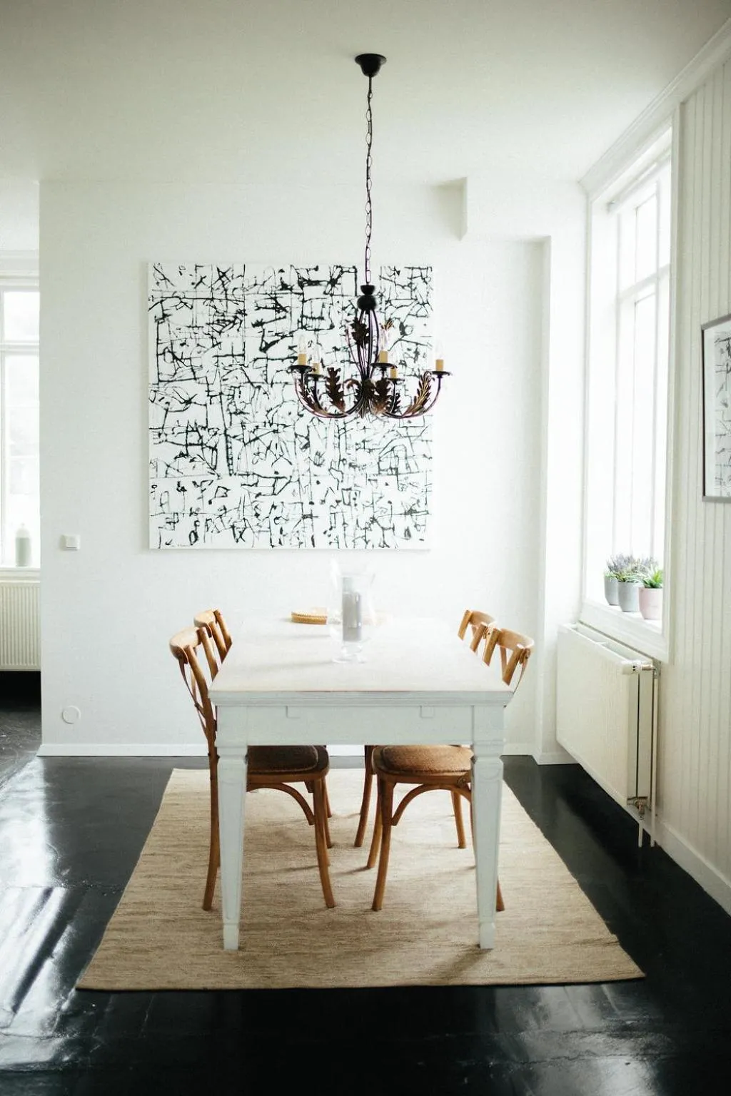 Dining area in Hoepfner and Tulinius Historical Houses