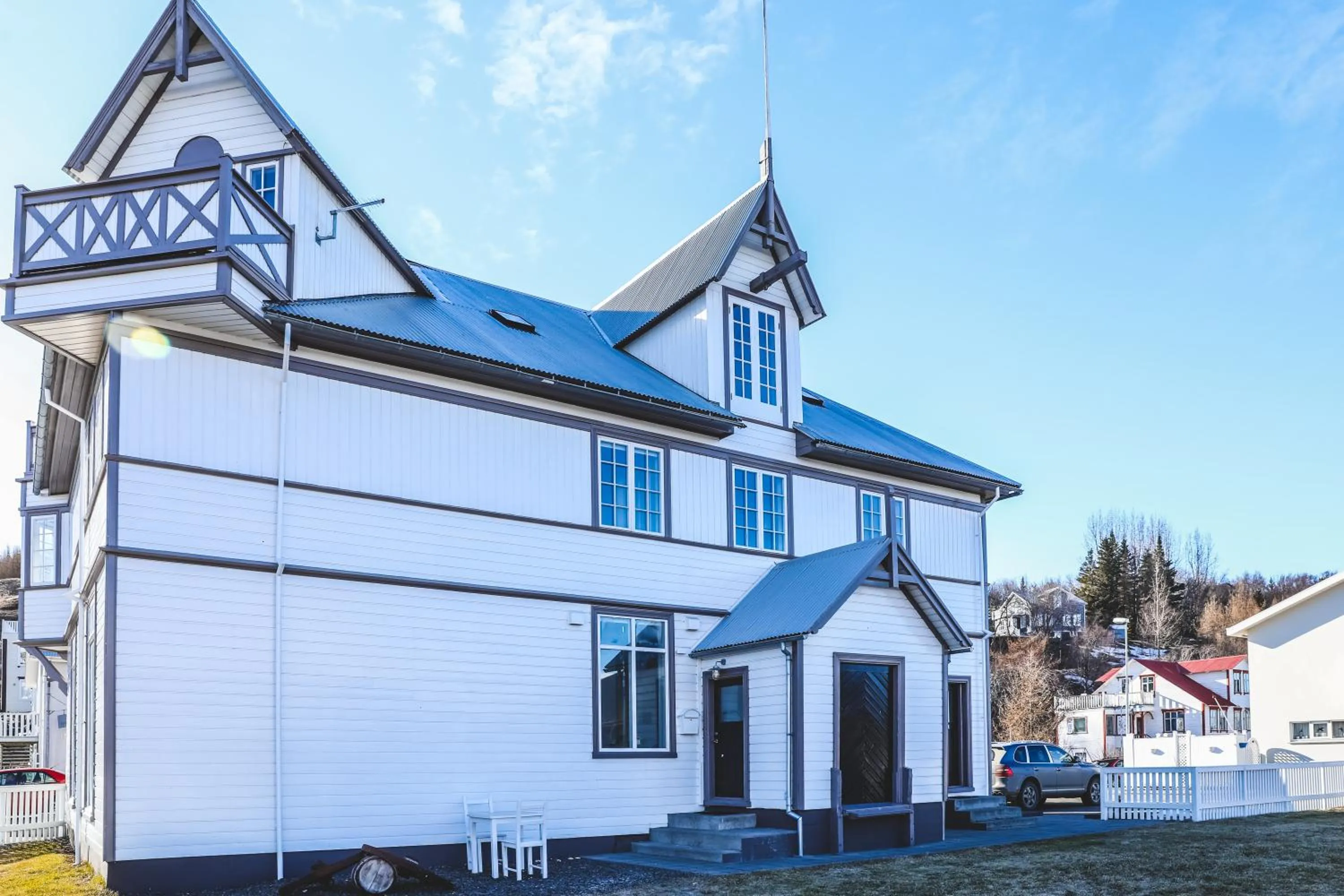 Facade/entrance in Hoepfner and Tulinius Historical Houses