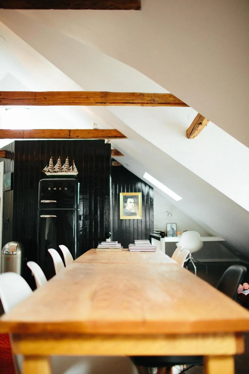 Dining area in Hoepfner and Tulinius Historical Houses