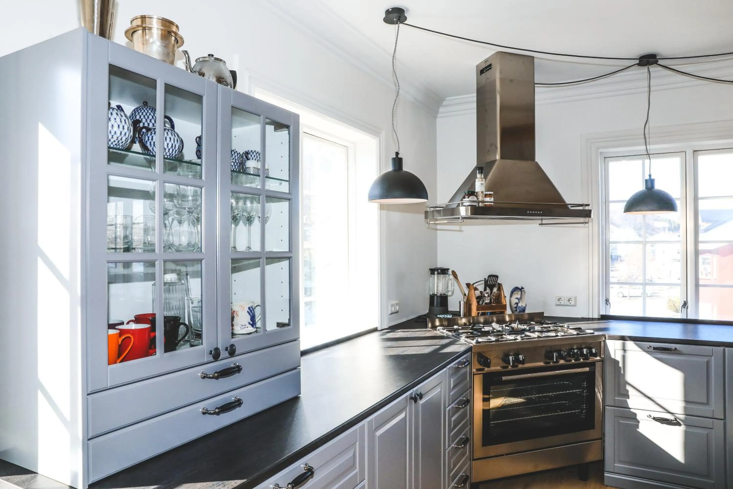 Kitchen or kitchenette in Hoepfner and Tulinius Historical Houses