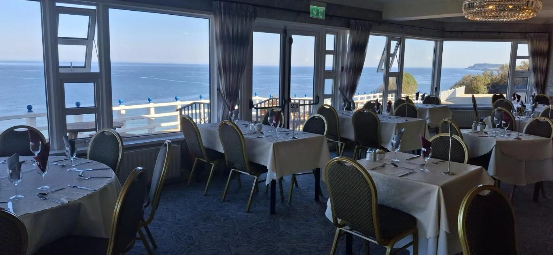 Dining area in Royal Court Hotel