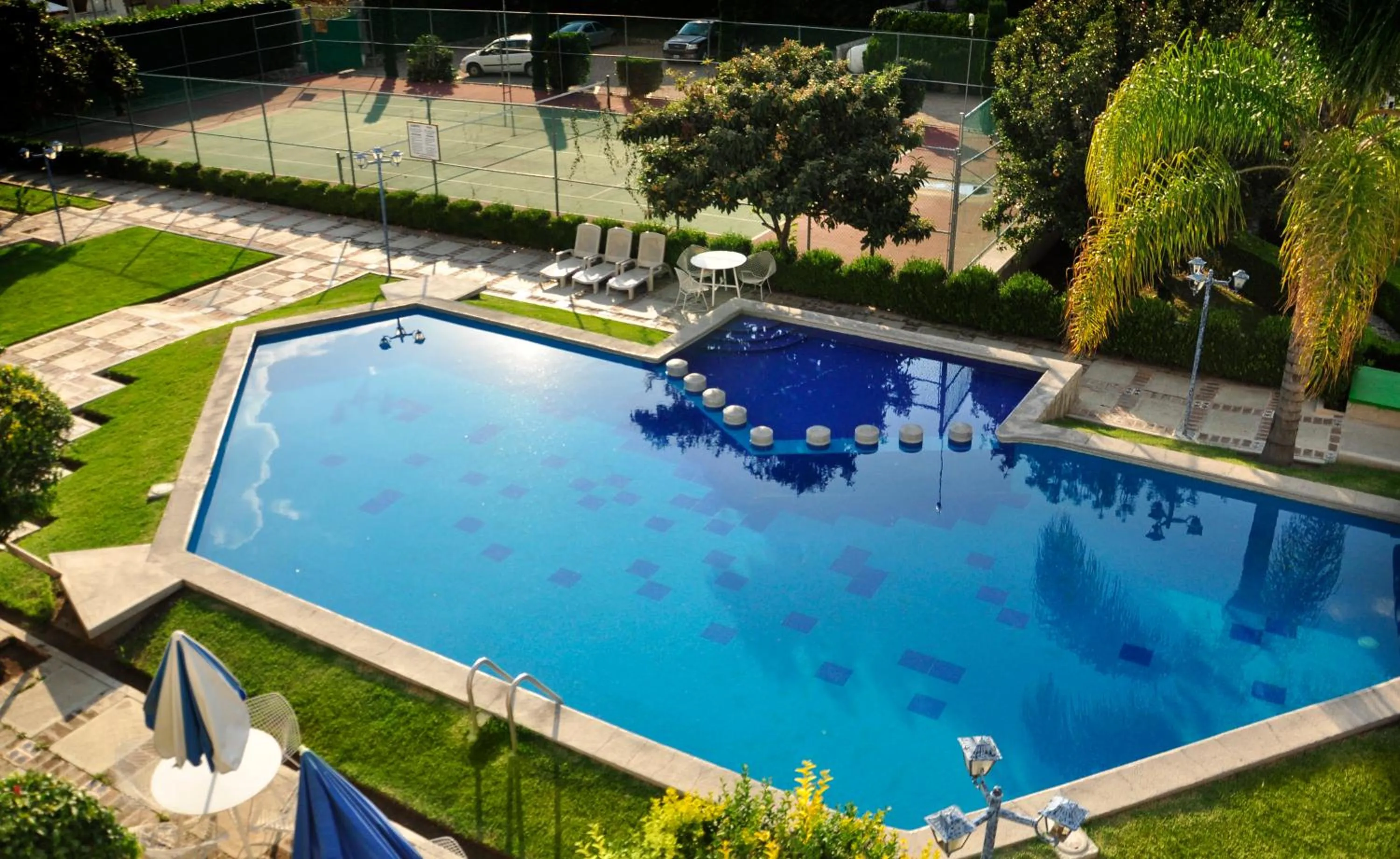 Bird's eye view in Hotel La Mansión