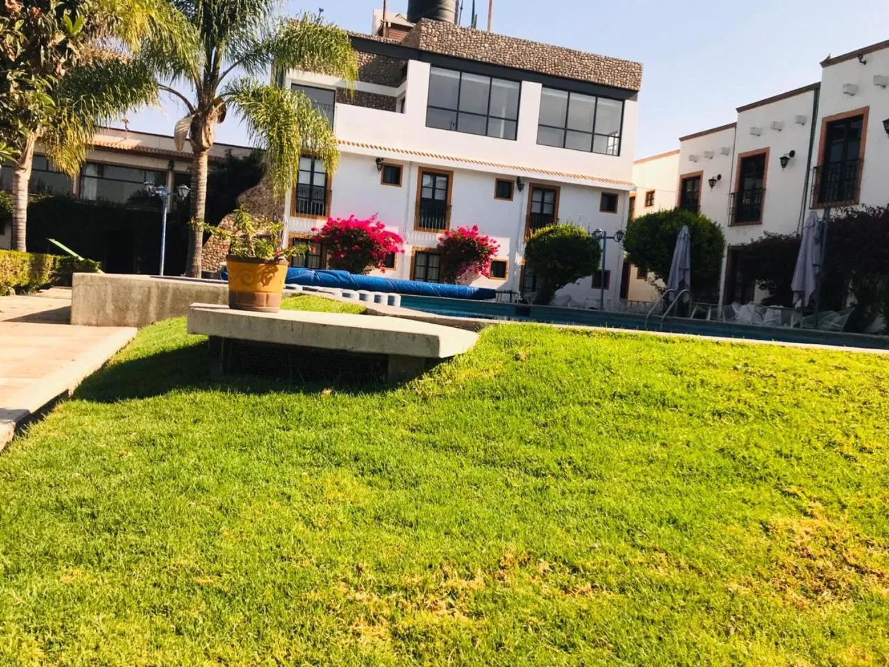 Garden in Hotel La Mansión