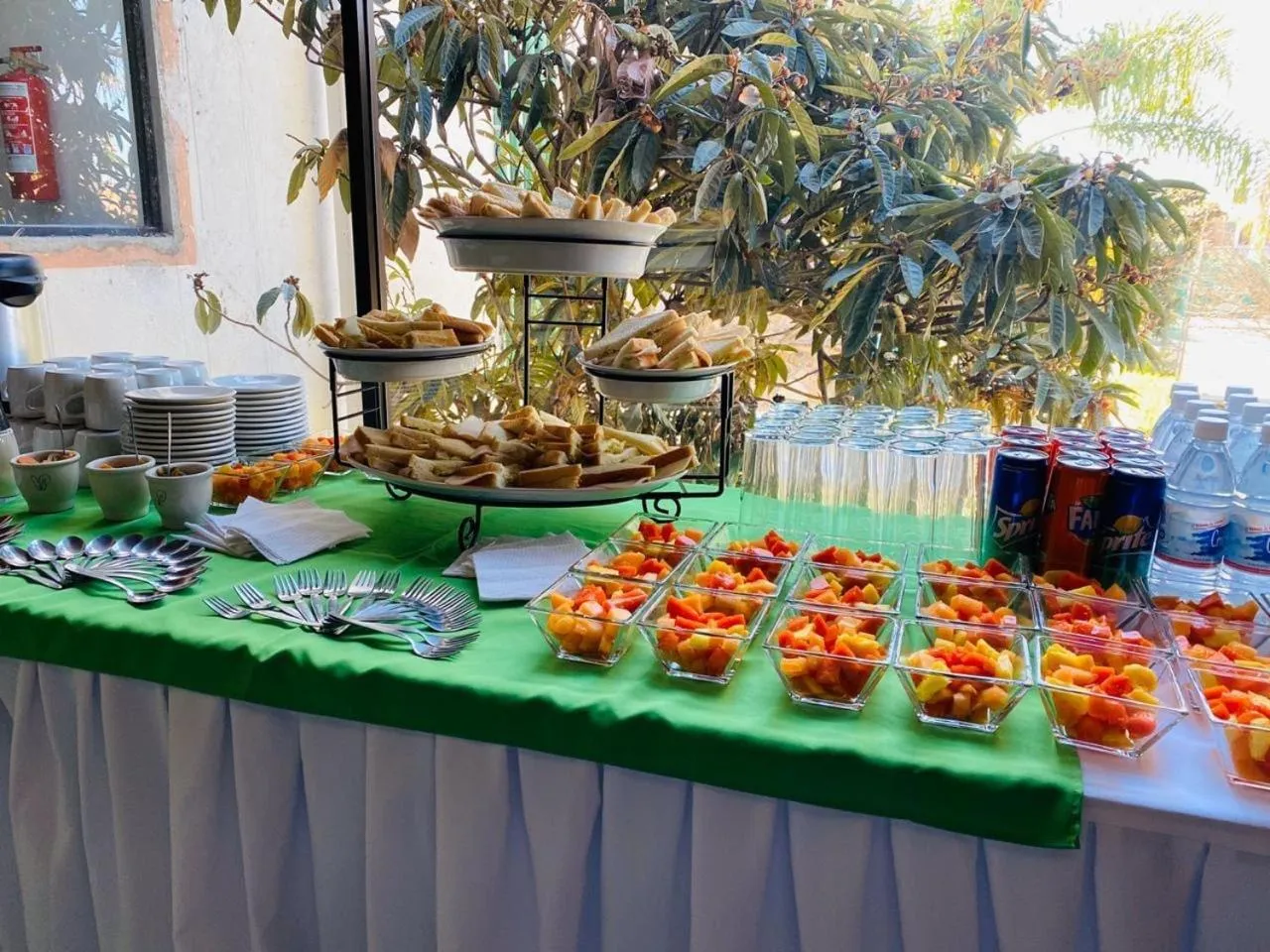 Living room in Hotel La Mansión