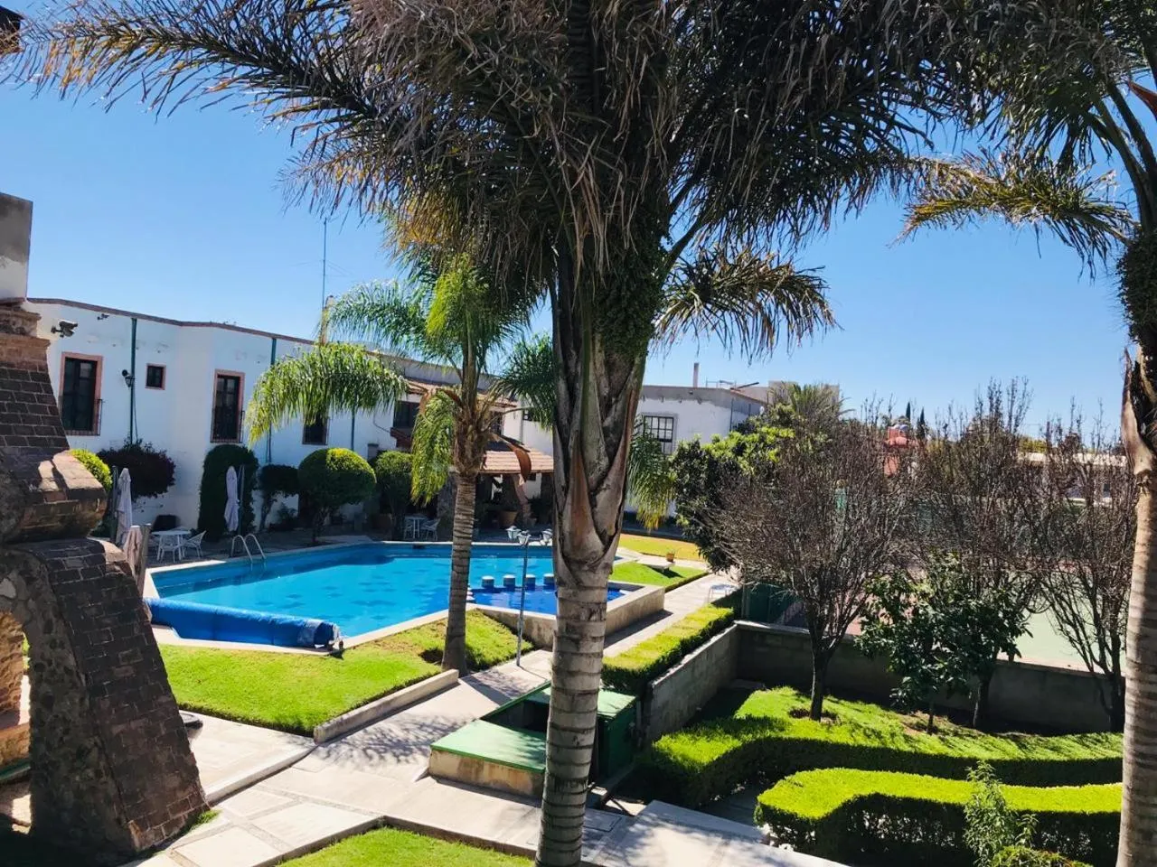 Garden in Hotel La Mansión