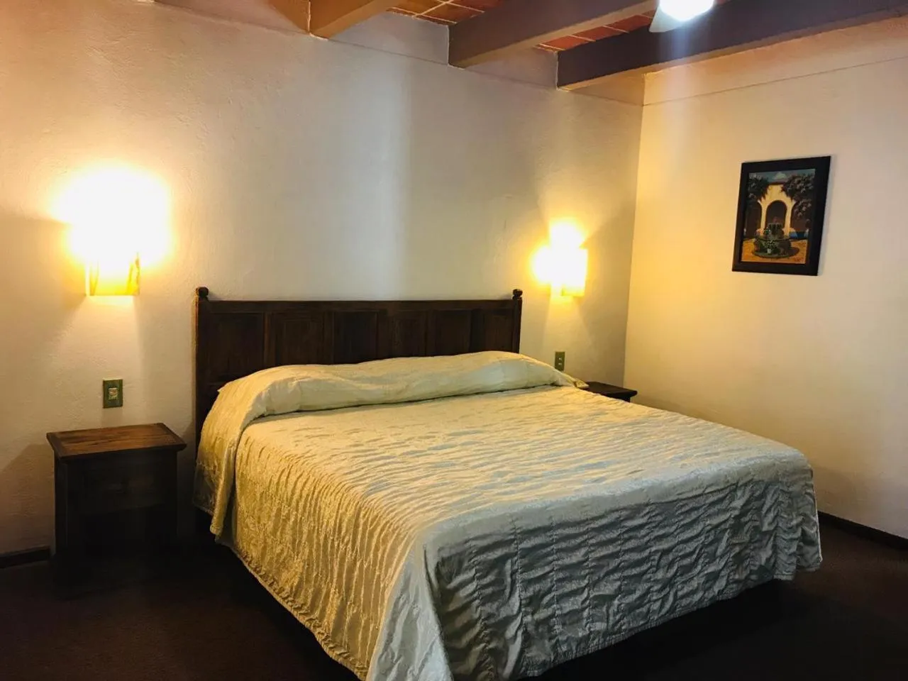 Photo of the whole room, Bed in Hotel La Mansión