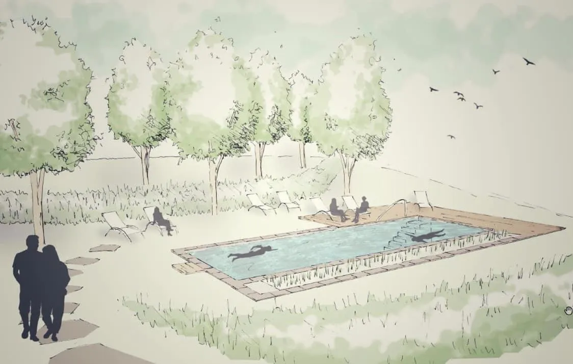 Swimming pool in Agritur Verderame