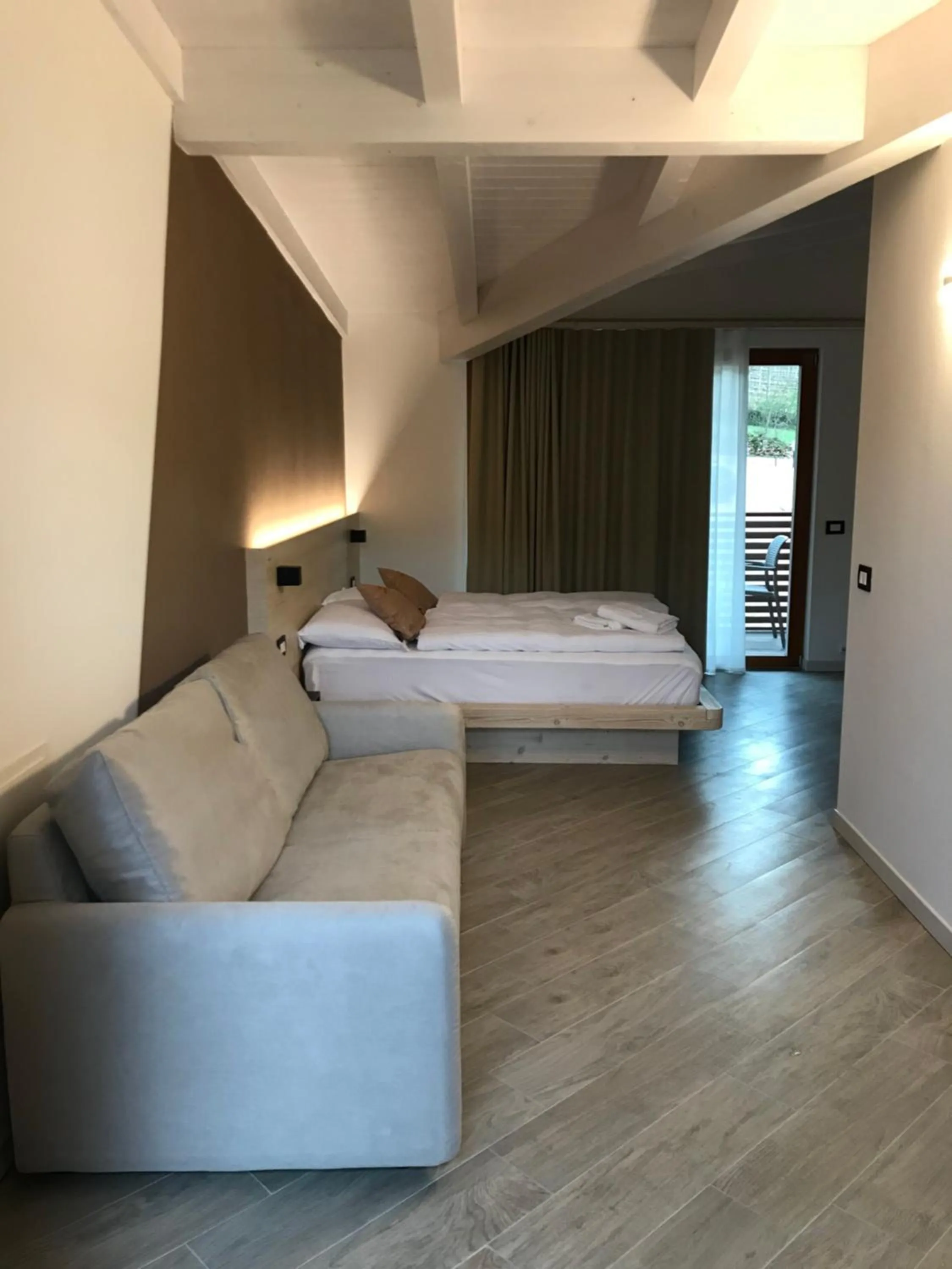 Photo of the whole room, Bed in Agritur Verderame