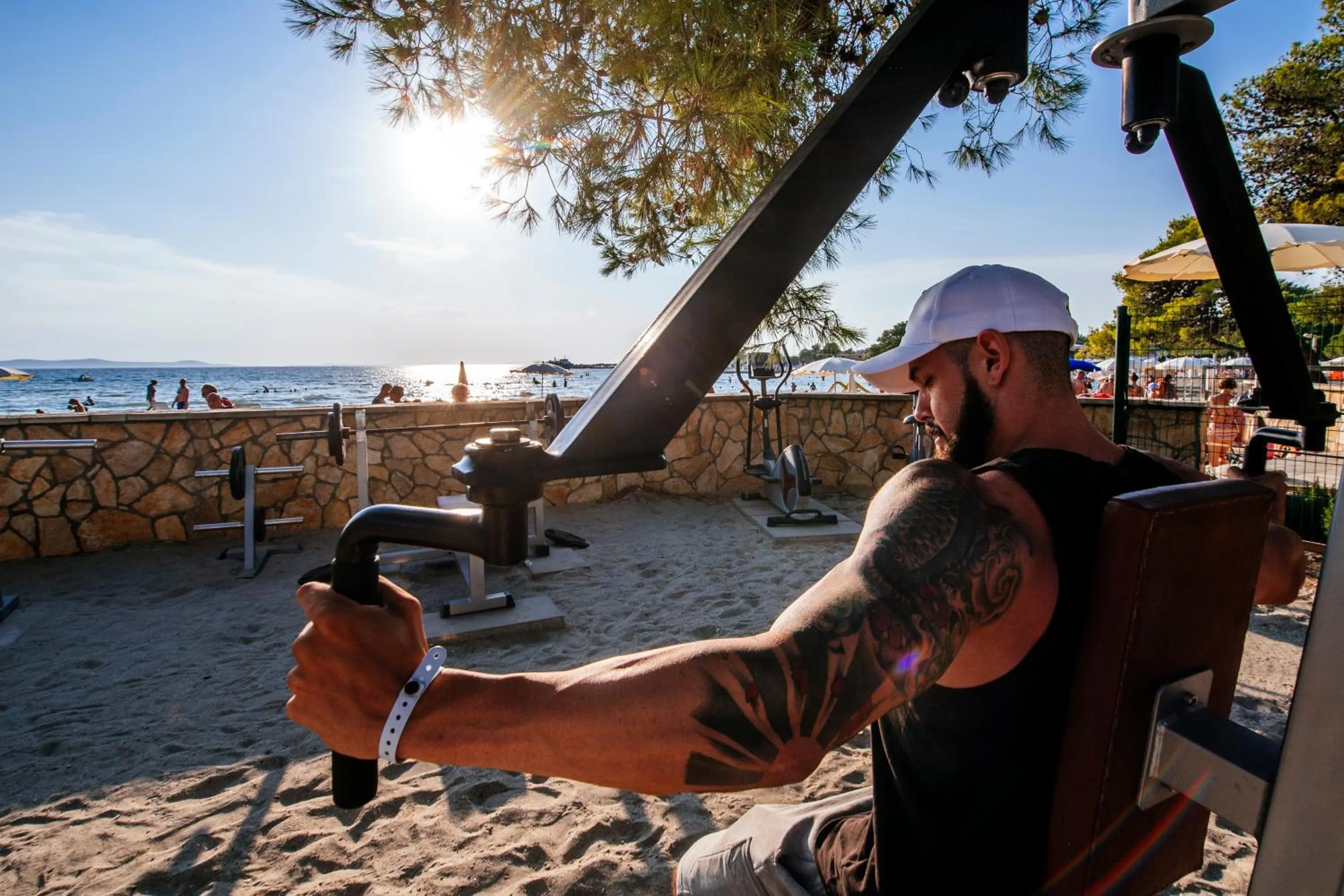 Fitness centre/facilities in Zaton Holiday Resort Camping Homes