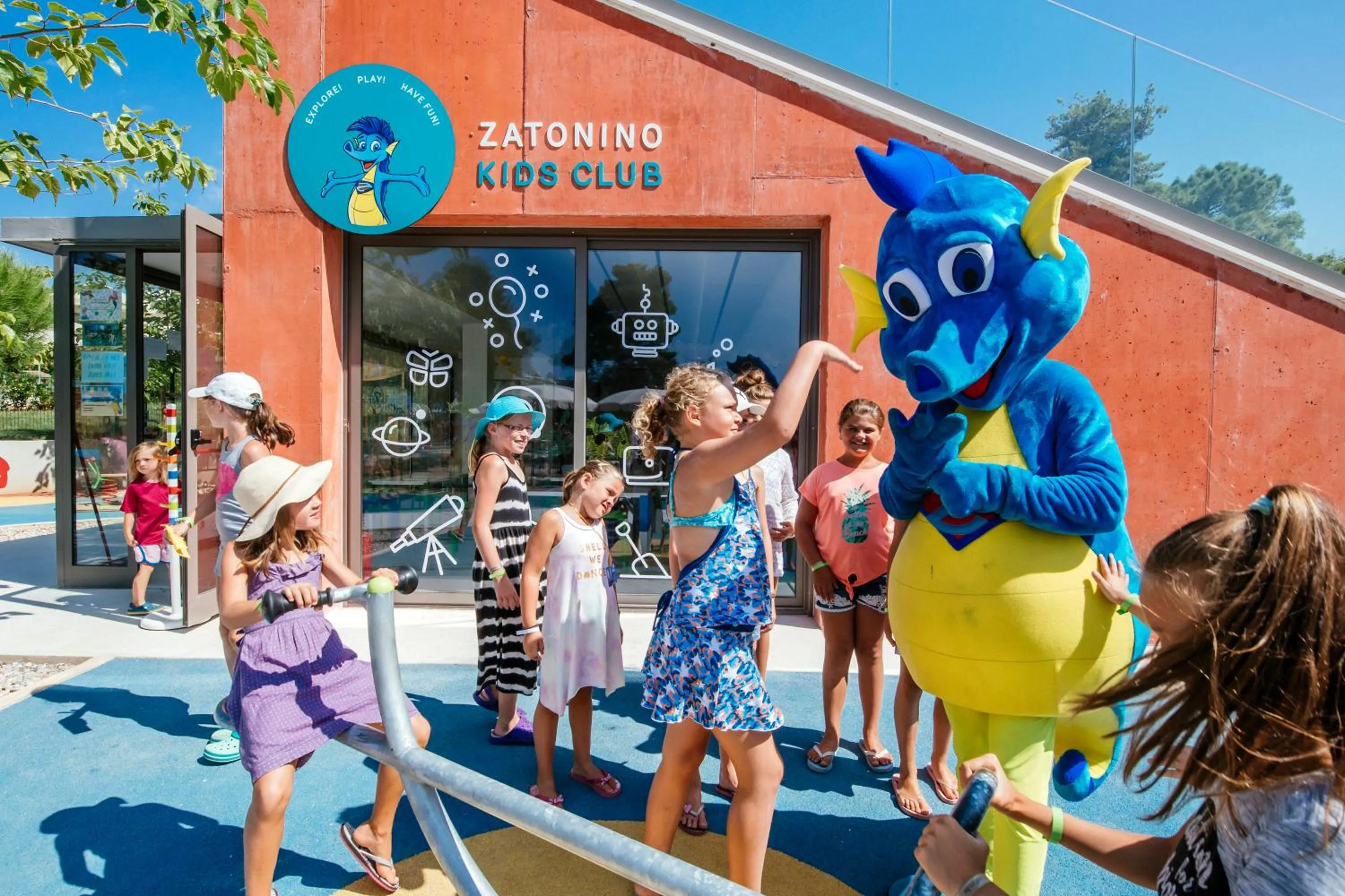 Kids's club in Zaton Holiday Resort Camping Homes