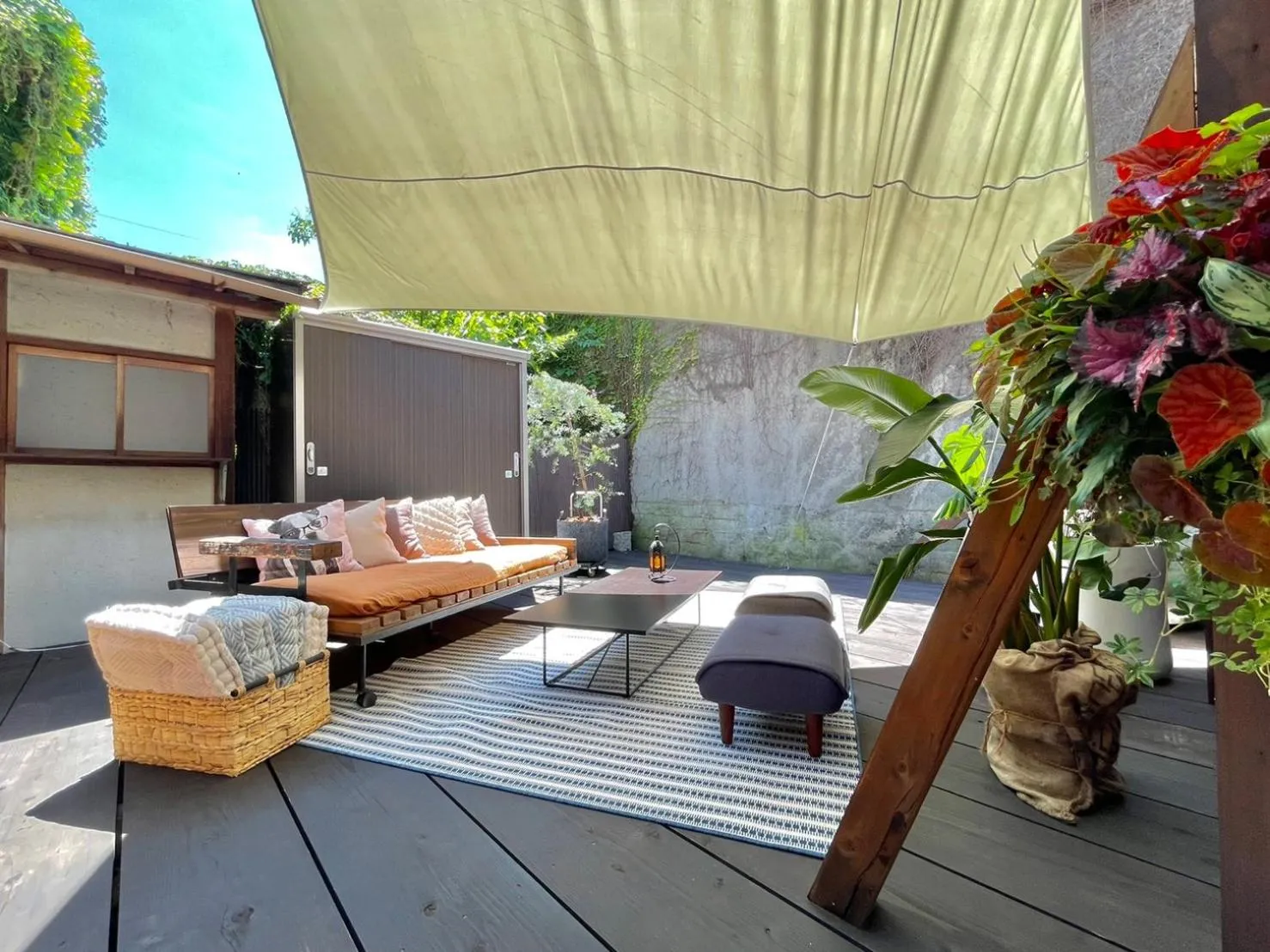 Balcony/Terrace in 島宿Nest