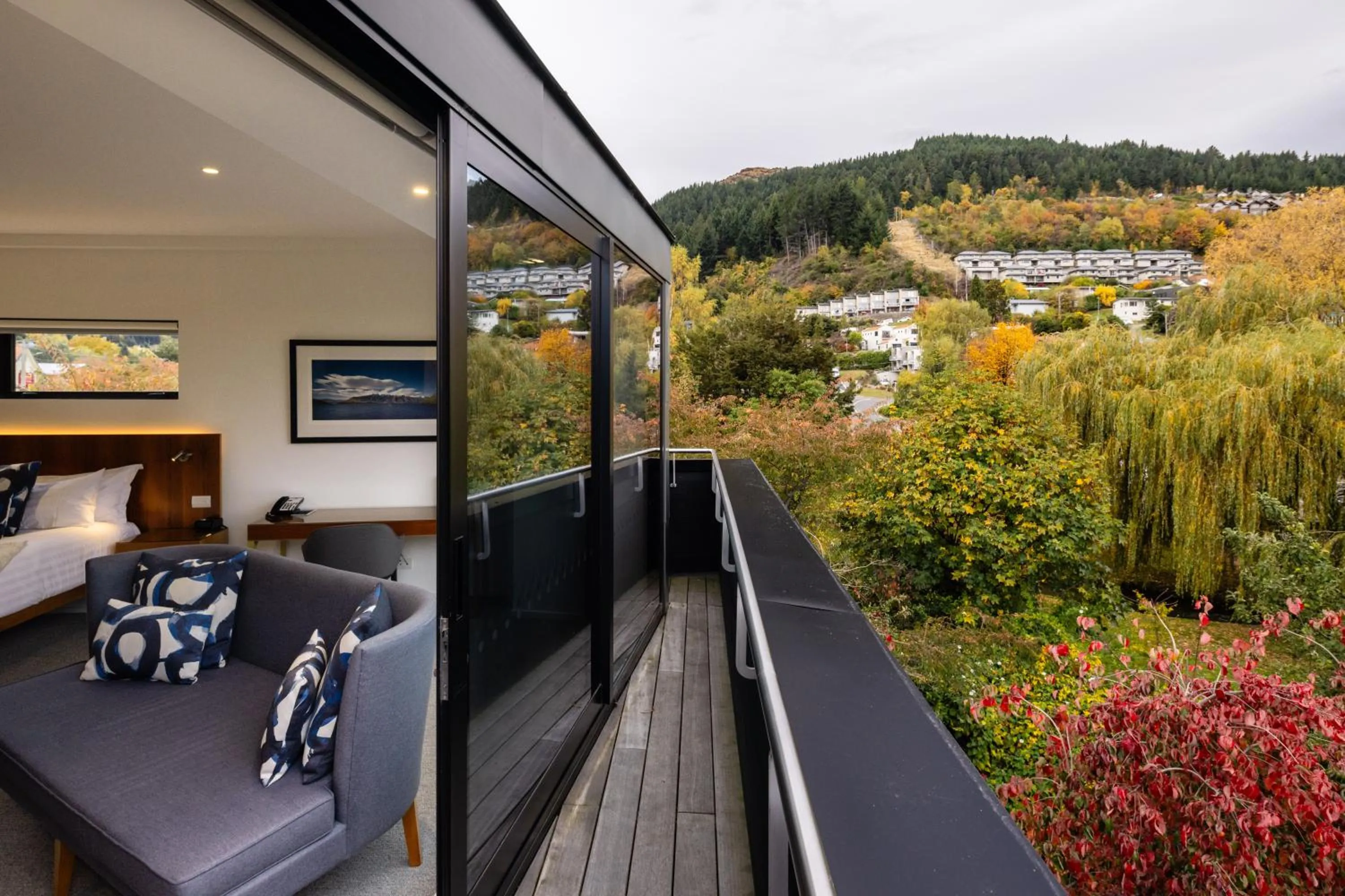 Balcony/Terrace in Queenstown Park Boutique Hotel