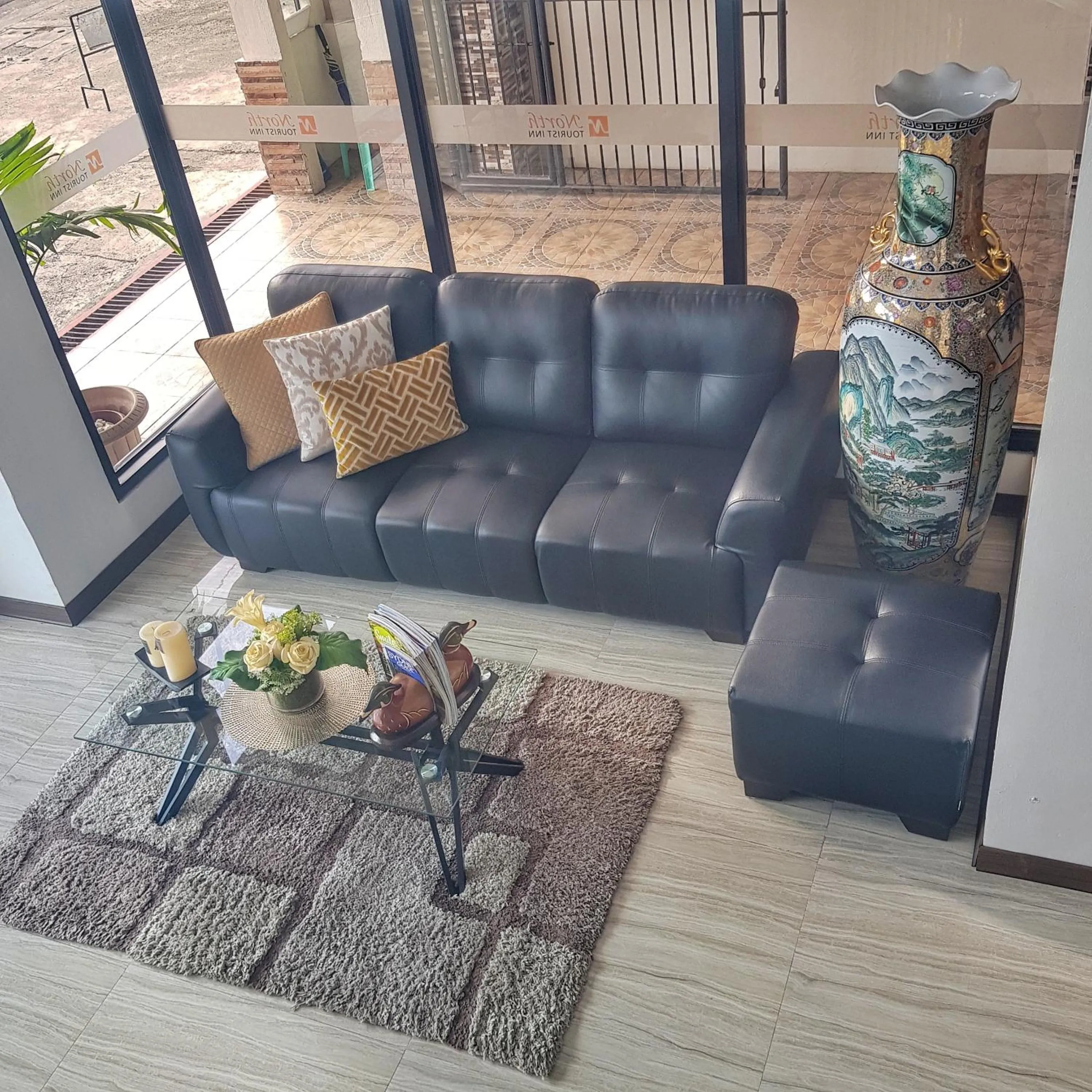 Lobby or reception in North Tourist Inn