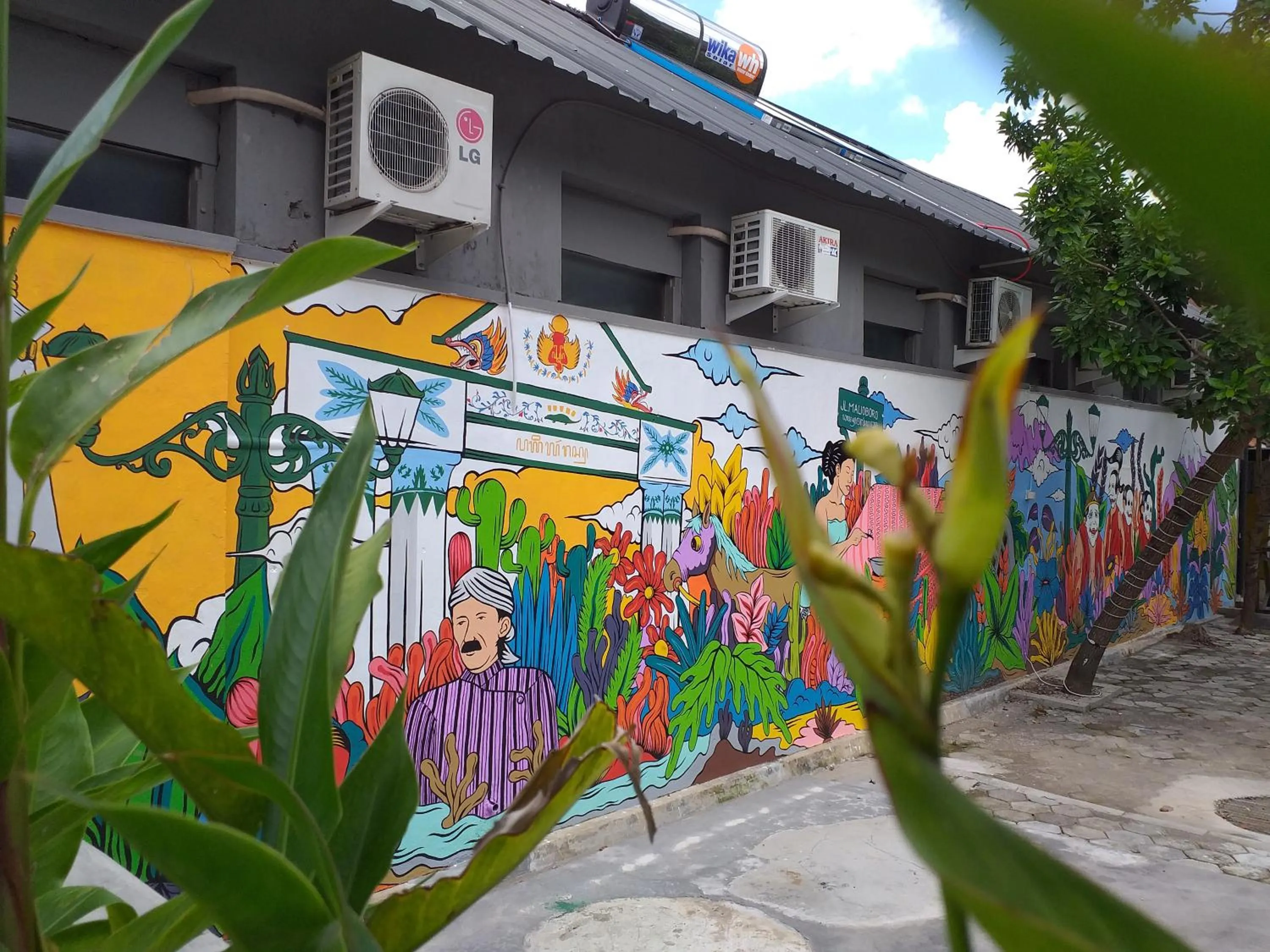 Property building in Home Addicts Hostel