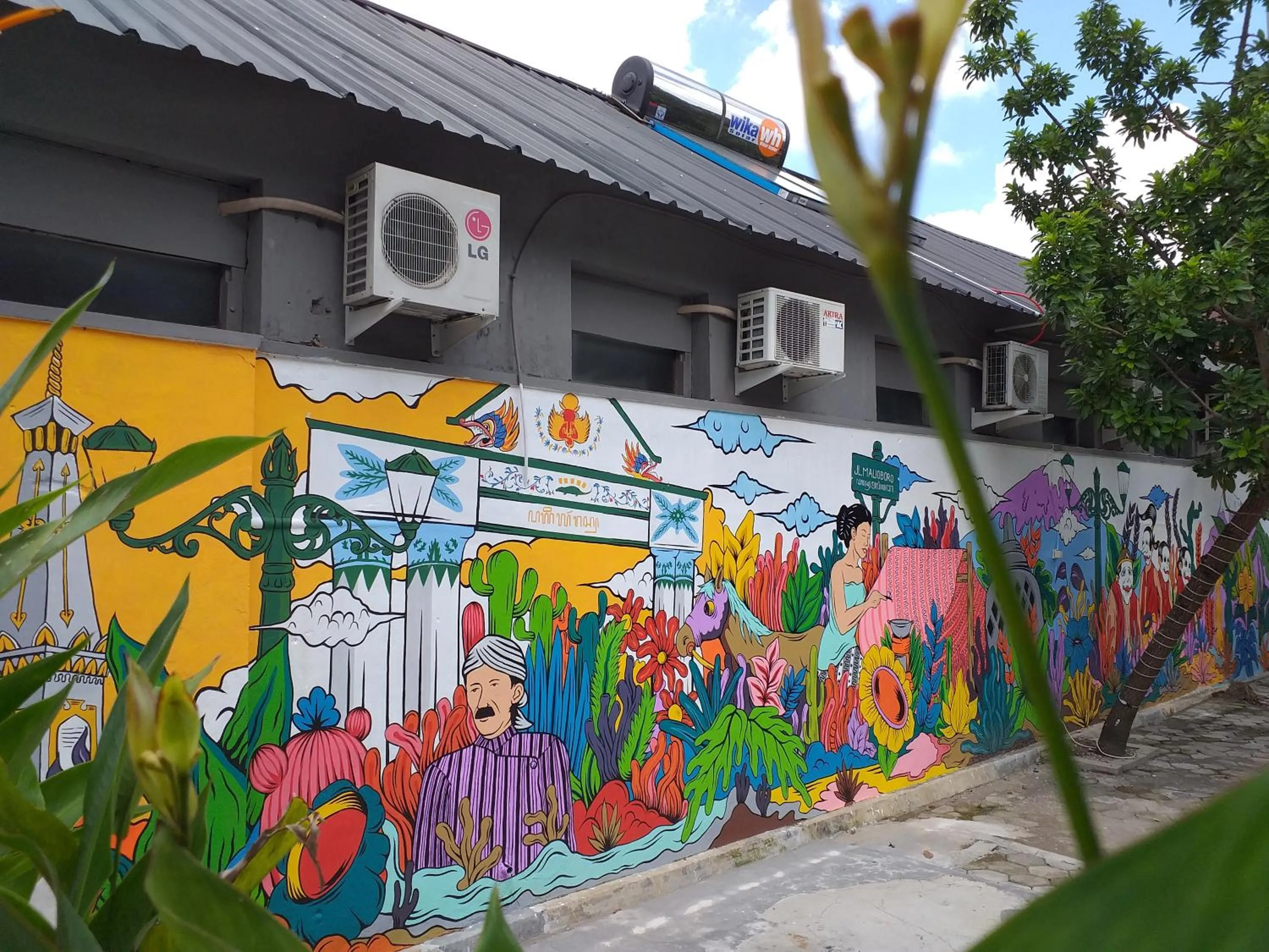 Property building in Home Addicts Hostel