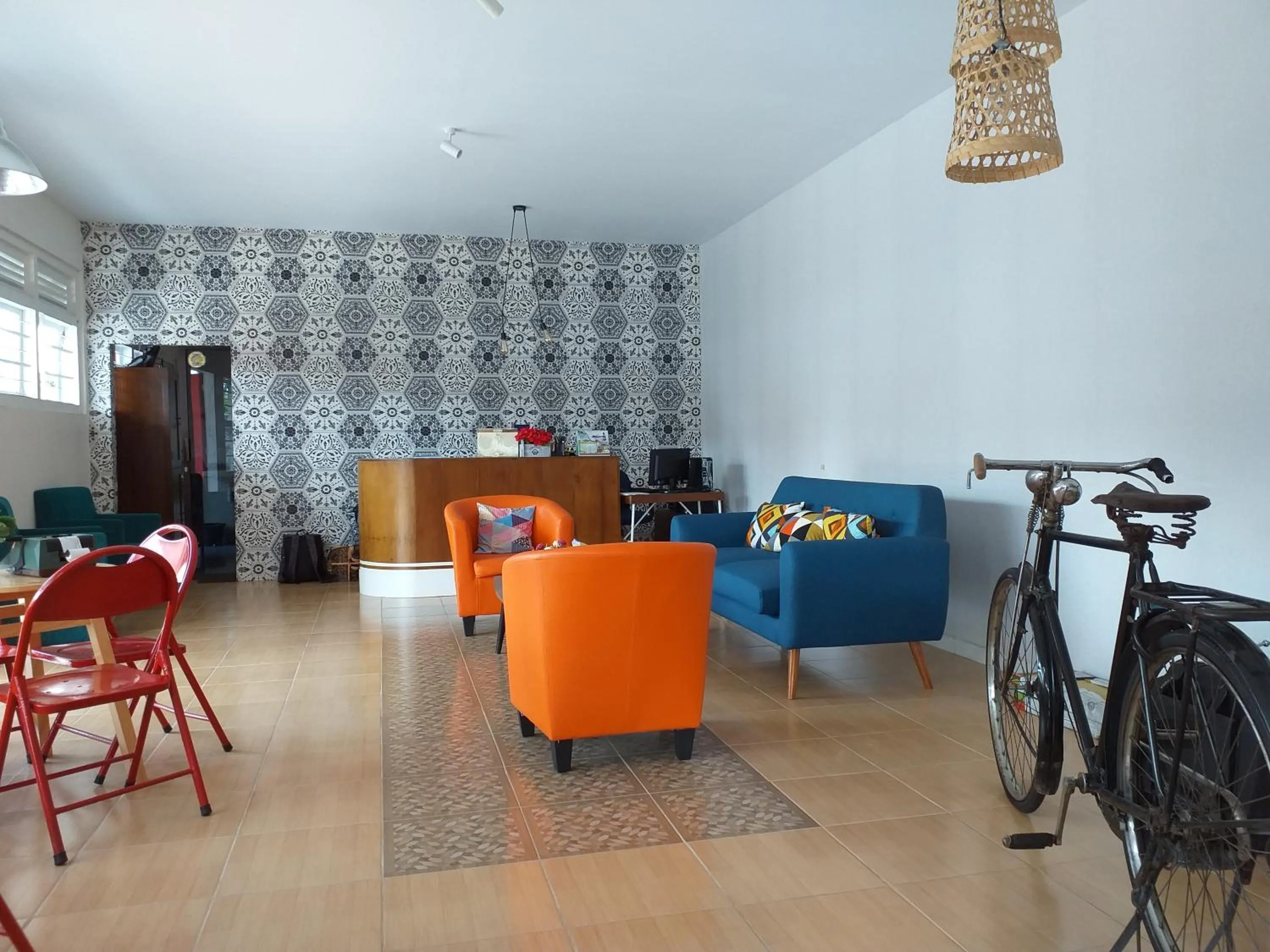 Lobby or reception in Home Addicts Hostel