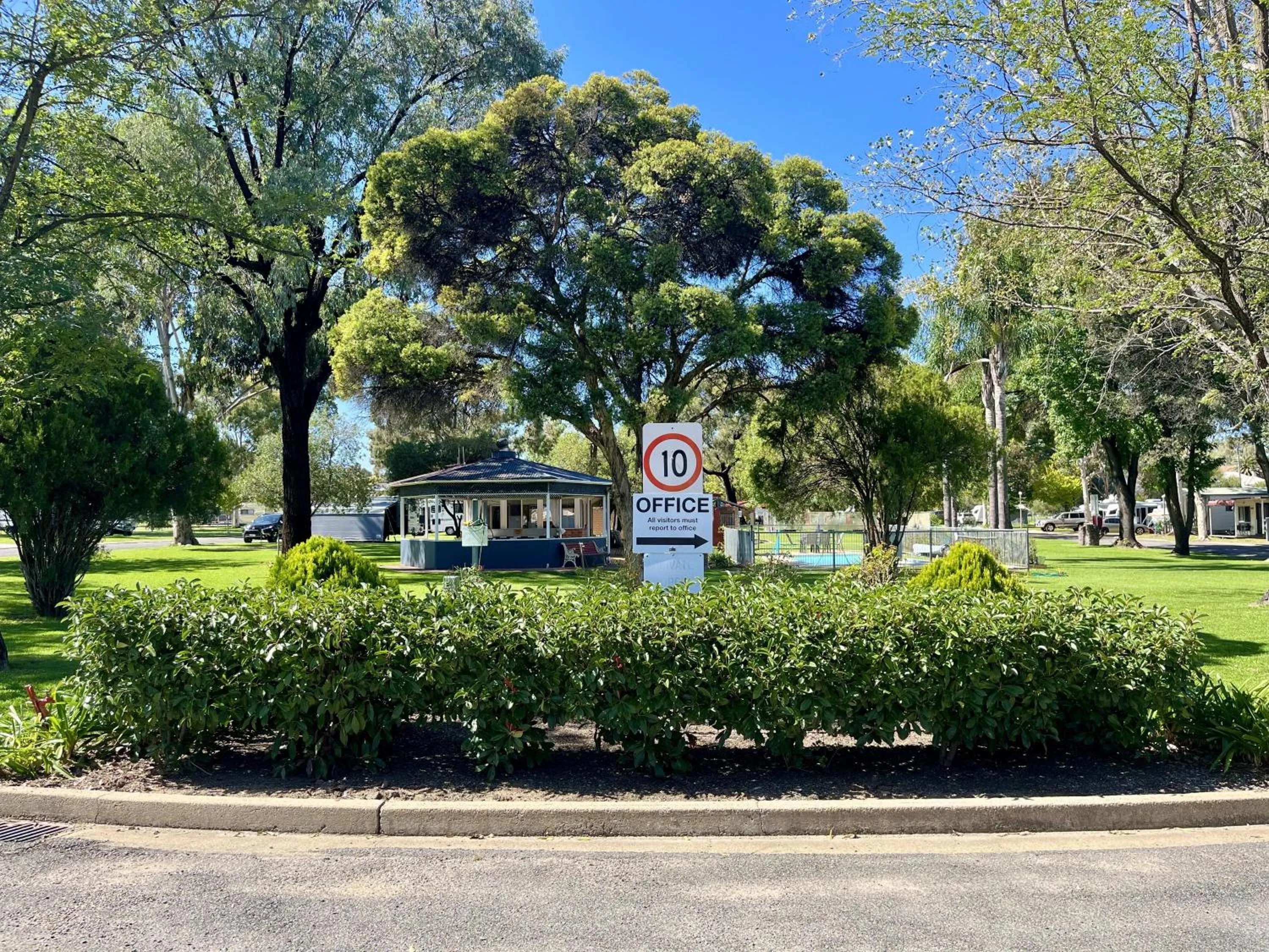 Natural landscape in Young Caravan and Tourist Park