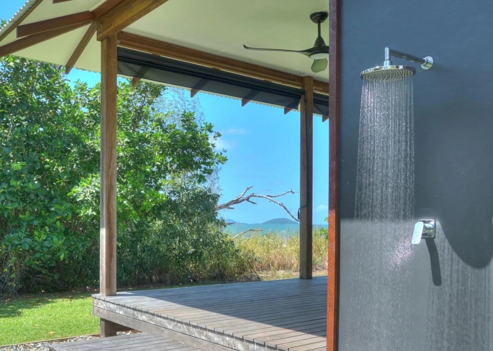 Shower in The Bungalows