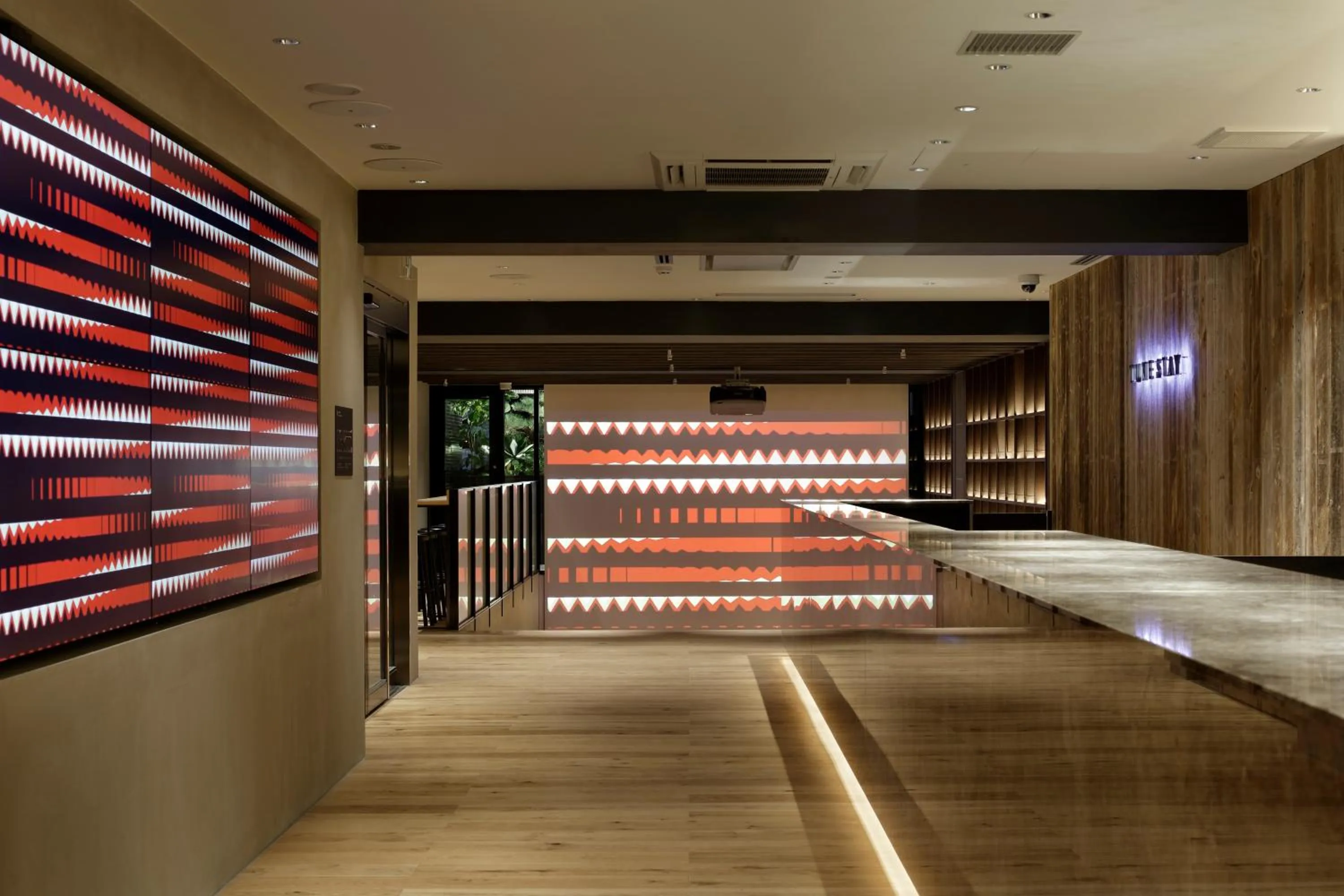 Lobby or reception in TUNE STAY KYOTO