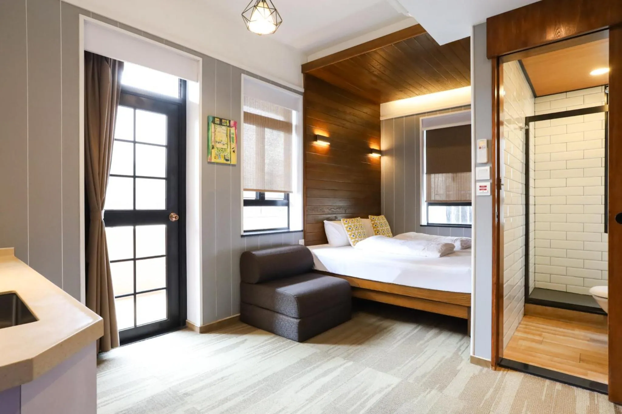 Bed in Lychee Sunset Hotel Cheung Chau