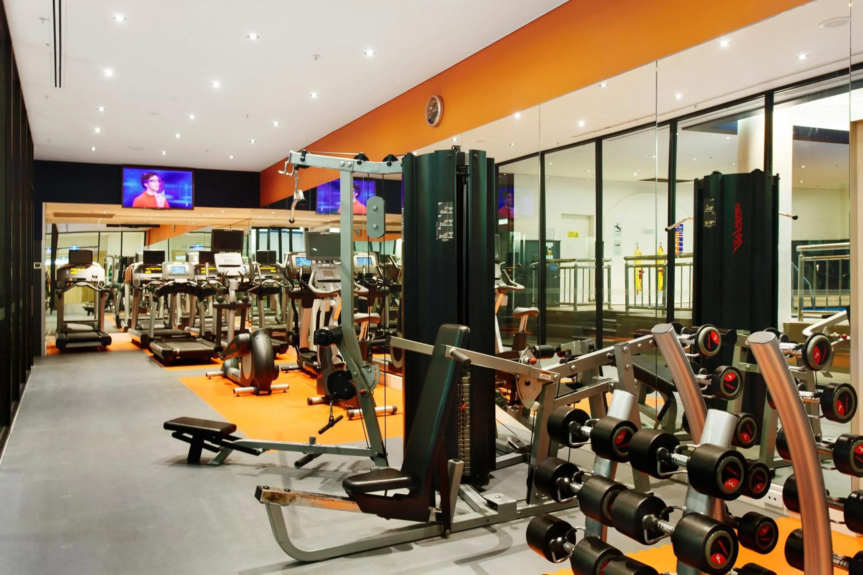 Fitness centre/facilities in Pullman Melbourne Albert Park
