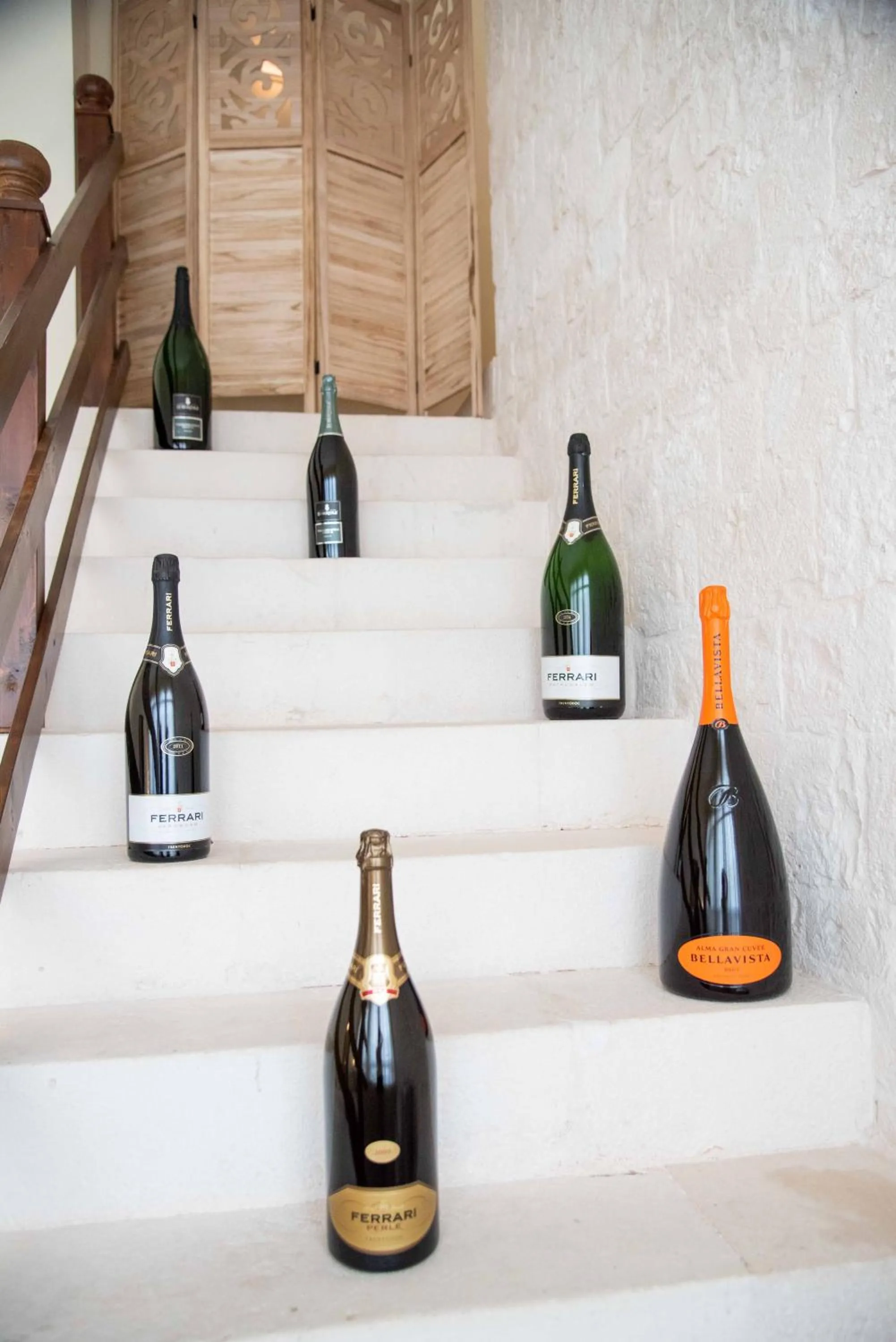 Alcoholic drinks in Perlage Suite Luxury B&B - Amazing view of Trulli