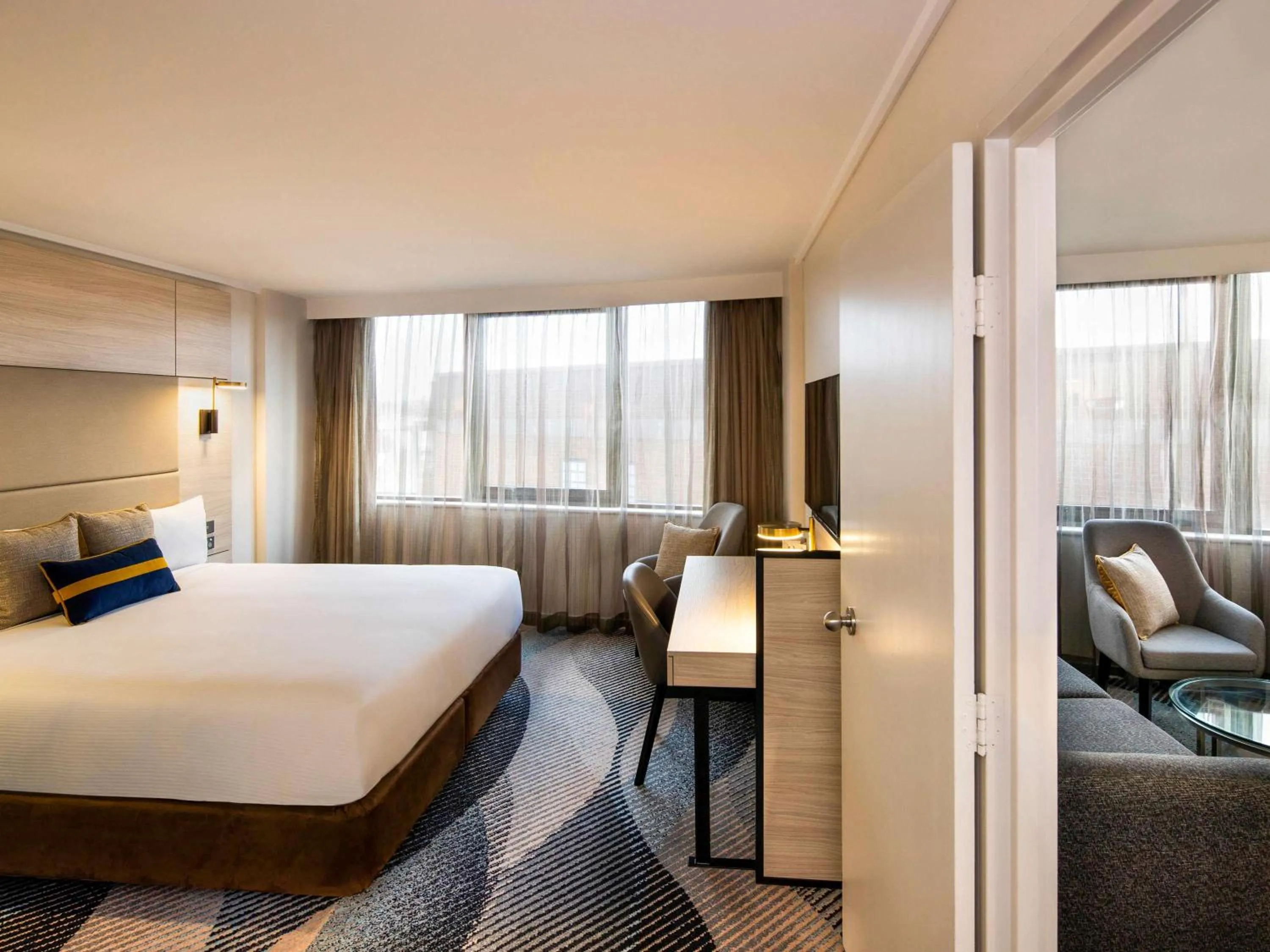 Photo of the whole room, Bed in Novotel Sydney Parramatta