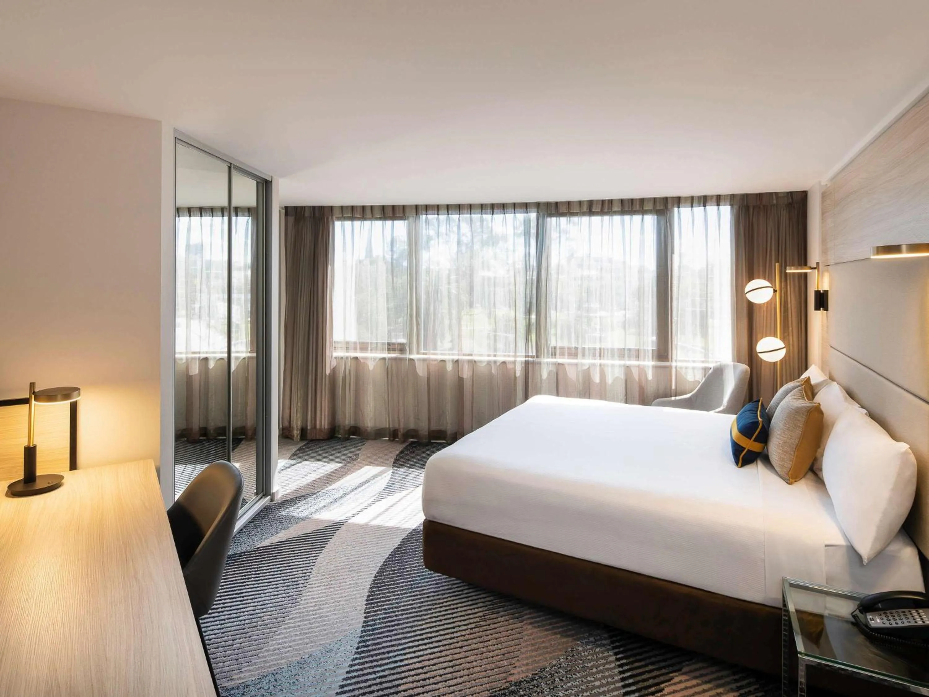 Photo of the whole room, Bed in Novotel Sydney Parramatta