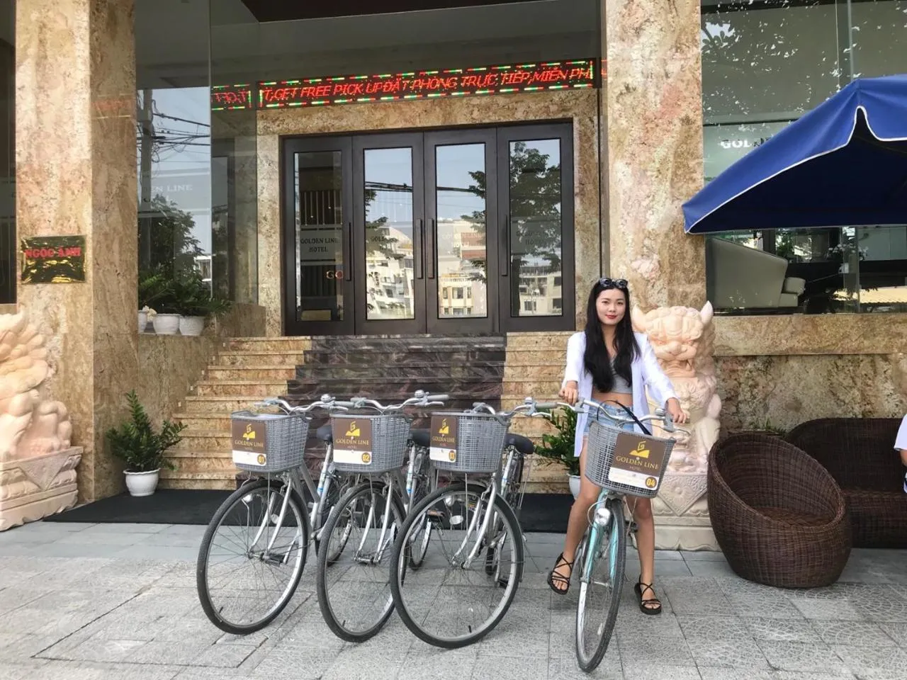 Cycling in Golden Line Hotel Danang