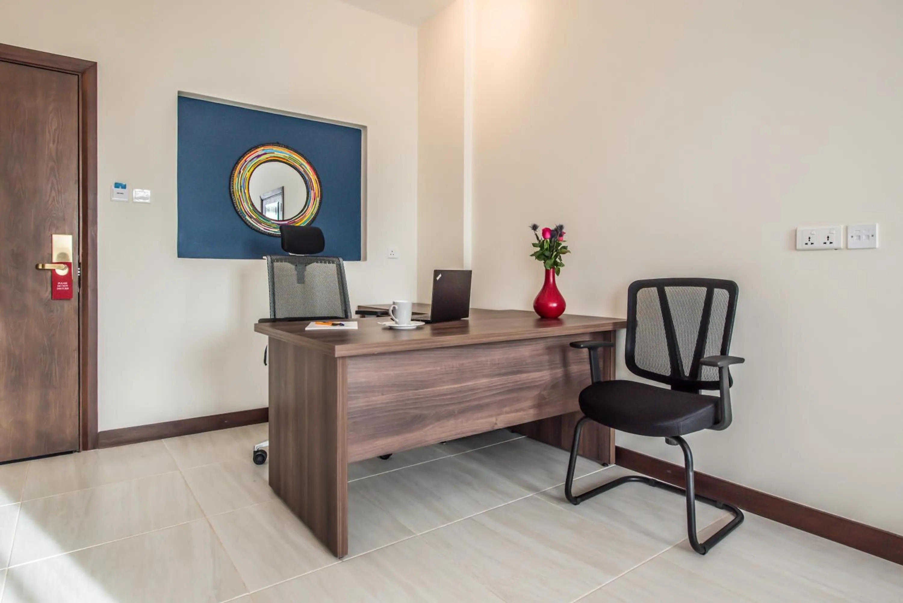 Seating area in Glam Hotel Nairobi - Near Westgate Mall, Westlands