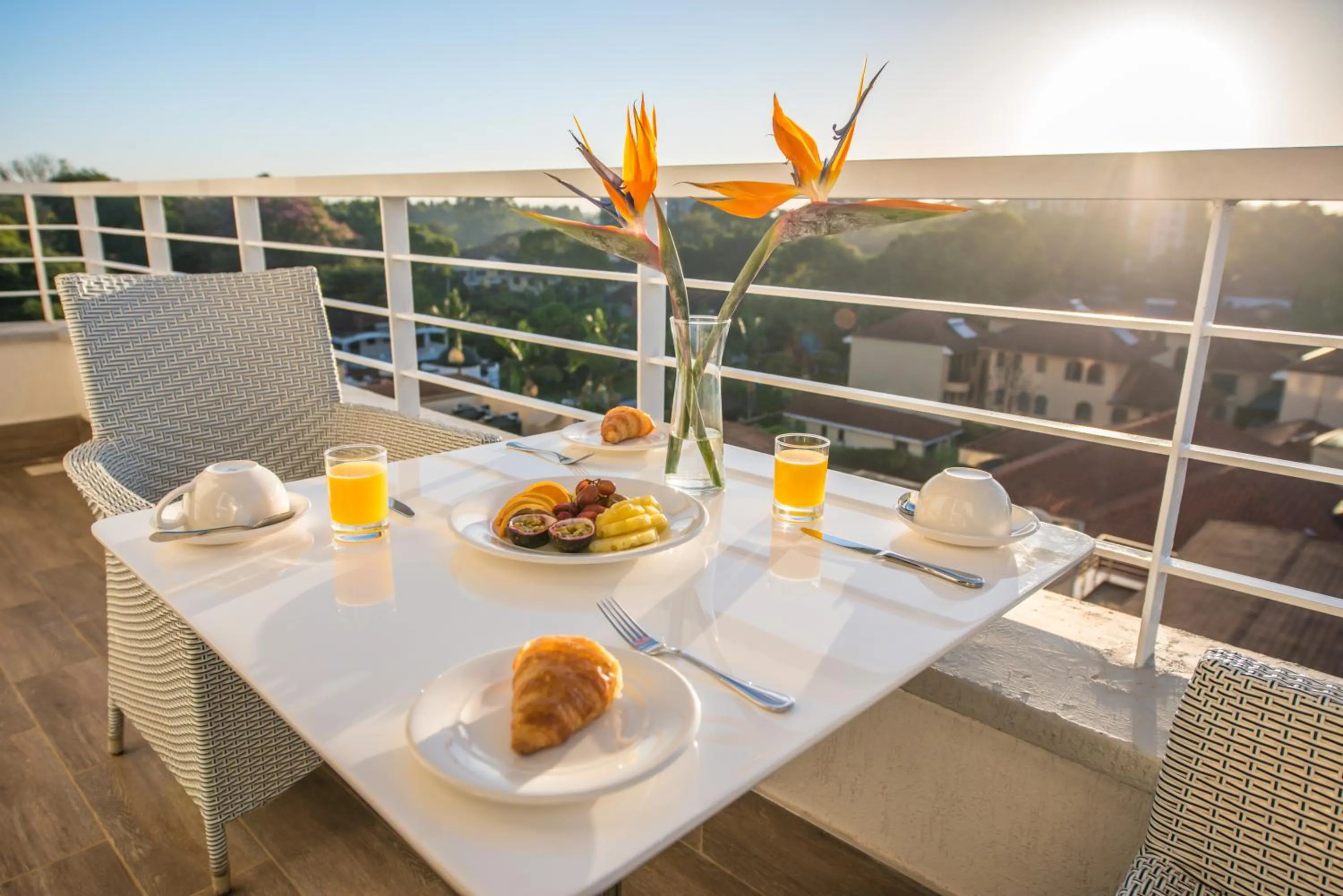 Breakfast in Glam Hotel Nairobi - Near Westgate Mall, Westlands
