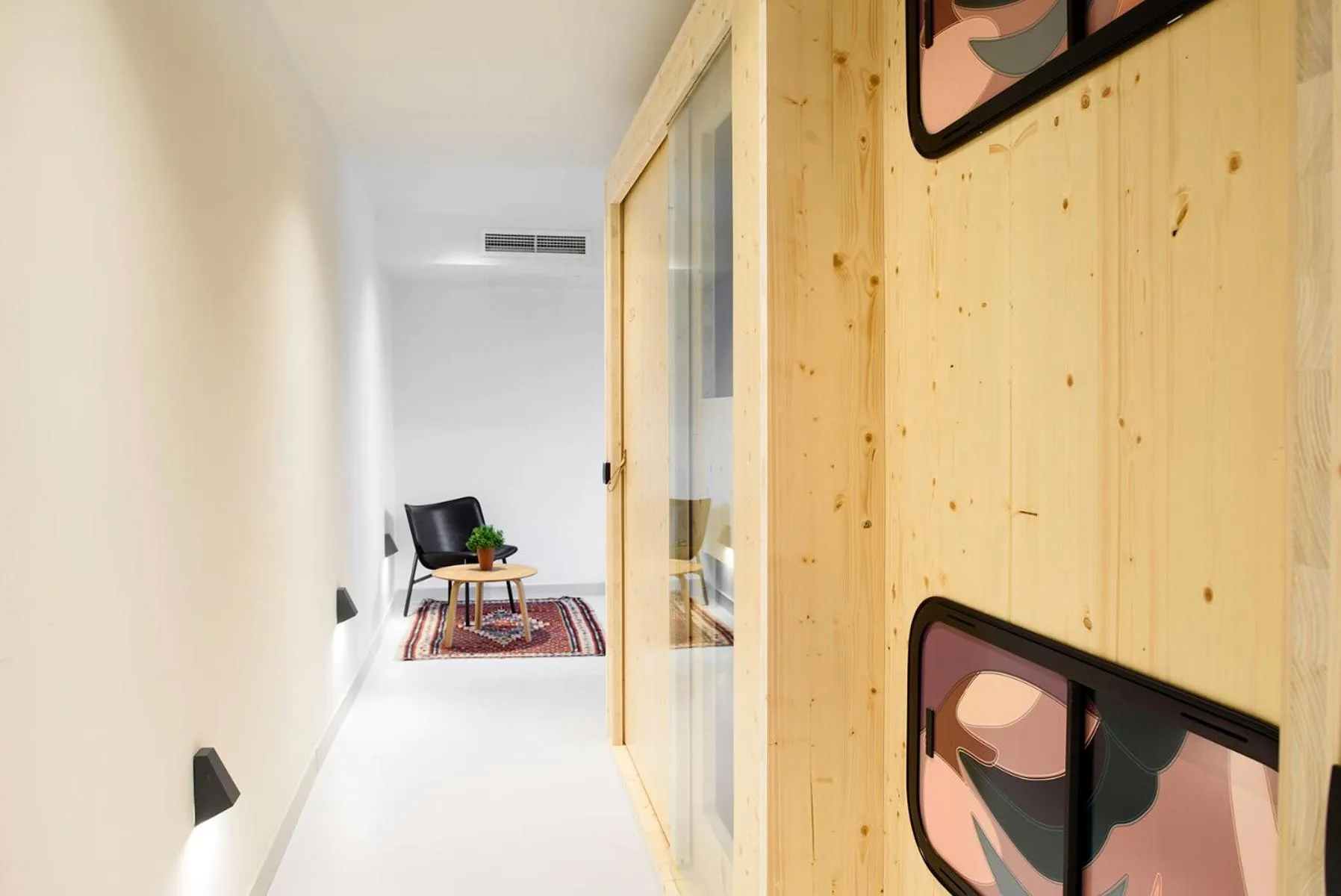 Living room, Bed in The Green Elephant Hostel & Spa