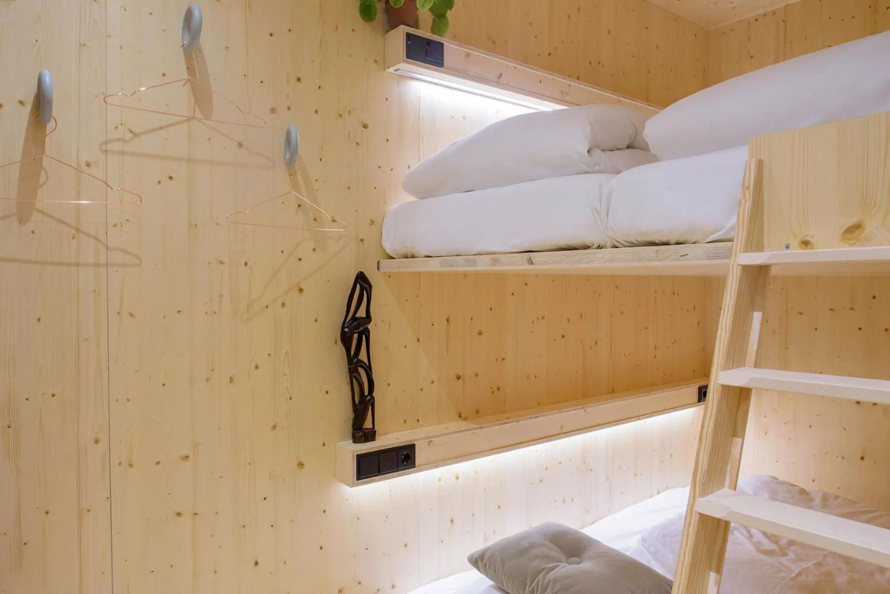 Bed in The Green Elephant Hostel & Spa