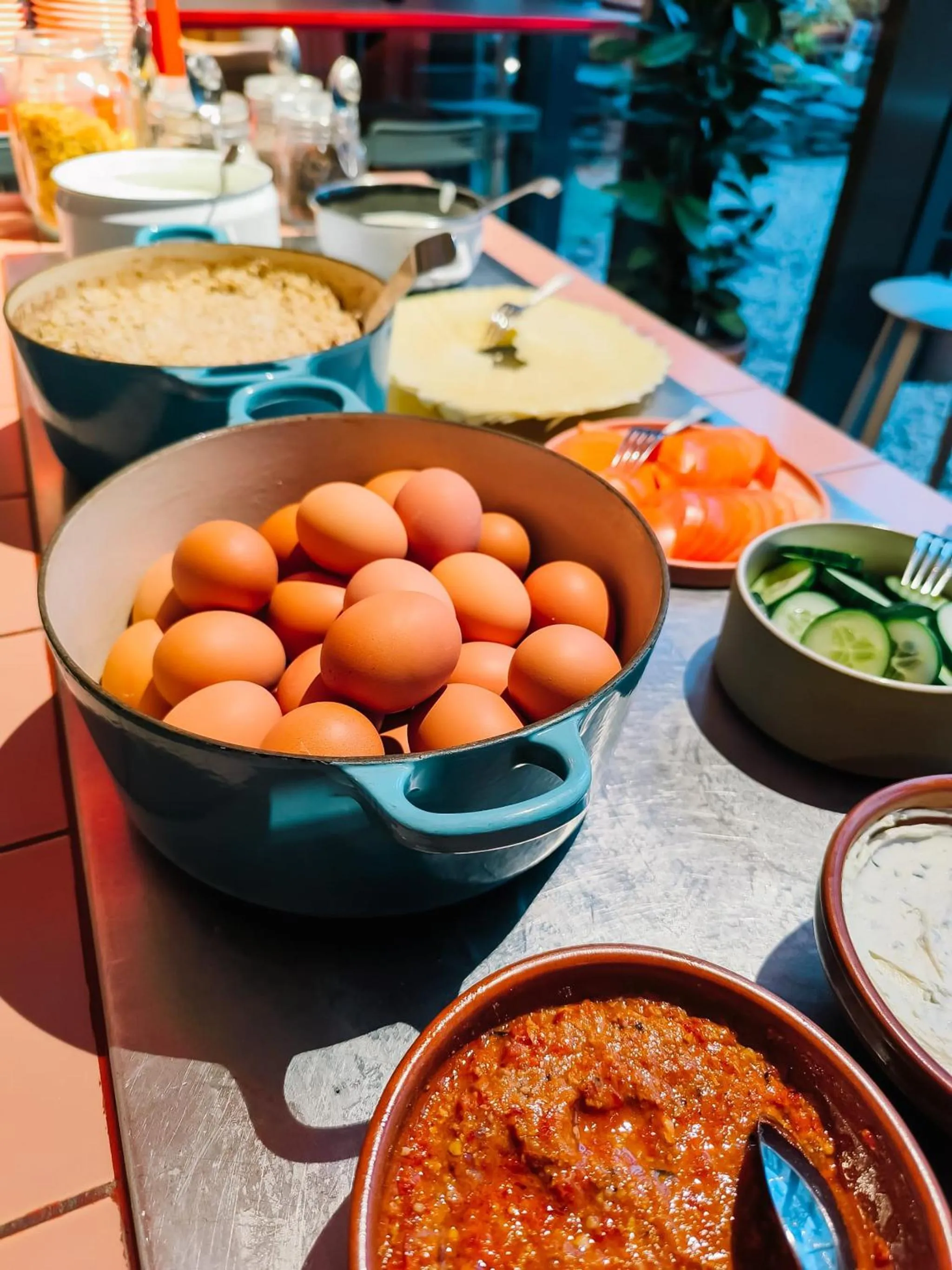 Breakfast in The Green Elephant Hostel & Spa